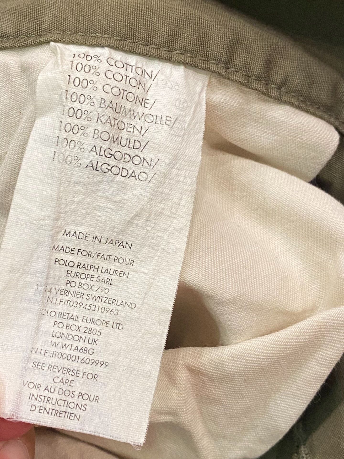 RRL Ralph Lauren Rare Ralph Lauren Military Cargo Pants Size US 34 / EU 50 - 7 Thumbnail