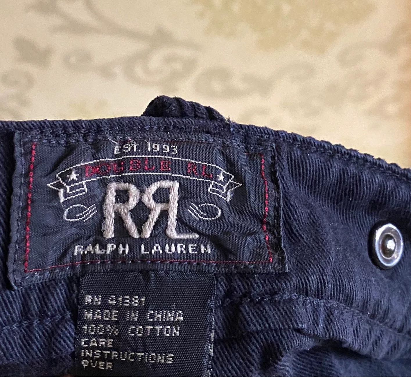 RRL Ralph Lauren Vintage Double RL Corduroy Work Pants Size US 36 / EU 52 - 6 Thumbnail