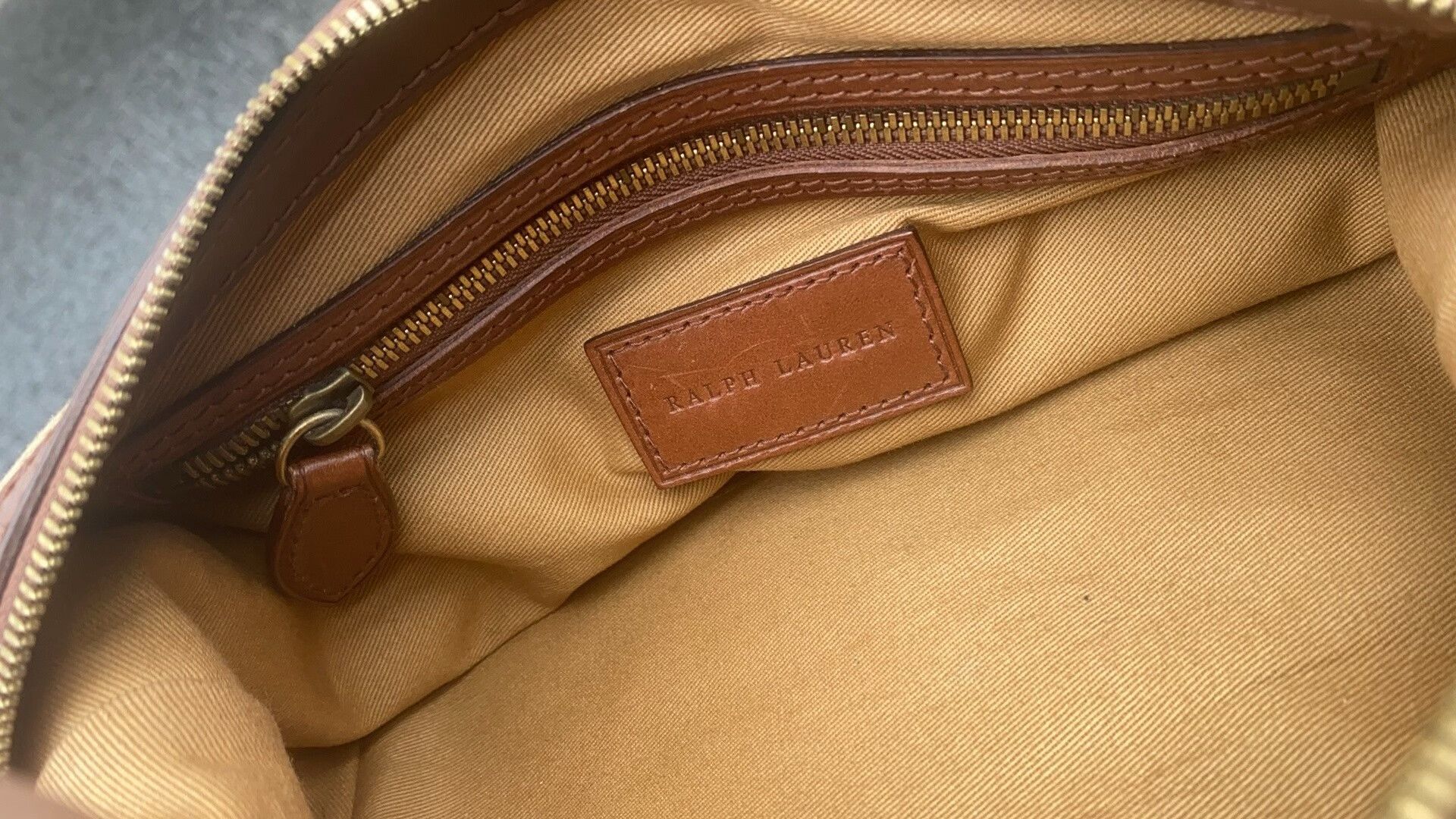 Ralph Lauren Ralph Lauren Canvas Leather Tote Bag Size ONE SIZE - 7 Thumbnail