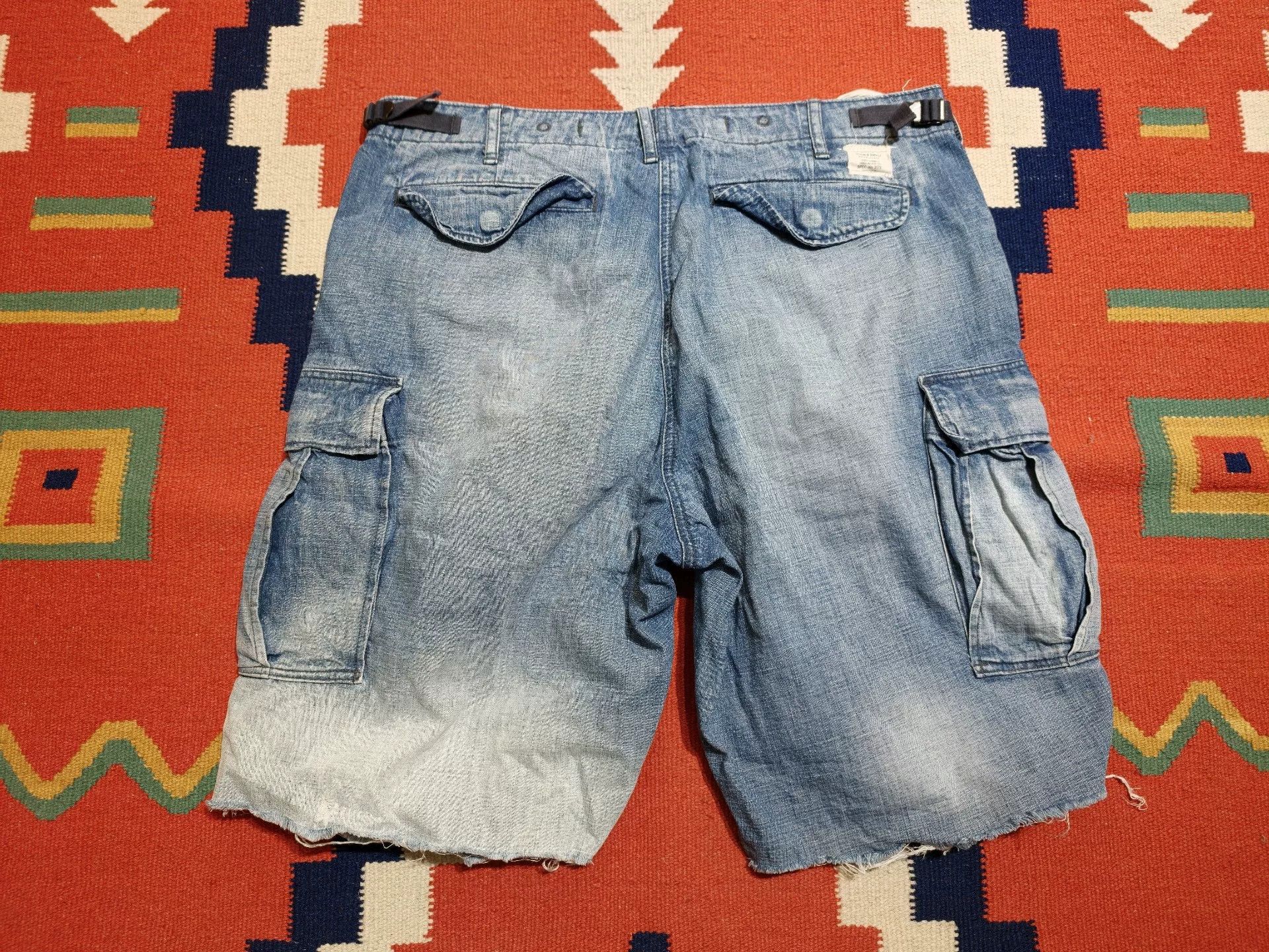 RRL Ralph Lauren Ralph Lauren Distressed Denim Shorts Size US 34 / EU 50 - 3 Thumbnail