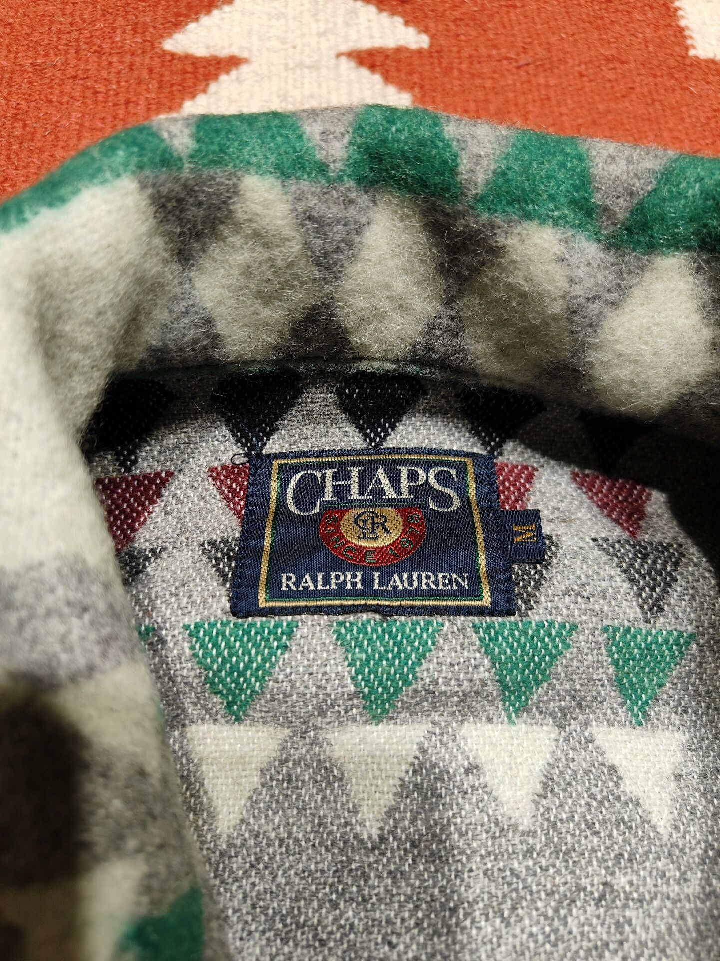 Vintage Vintage Ralph Lauren Chaps Wool Jacket Size US M / EU 48-50 / 2 - 3 Thumbnail