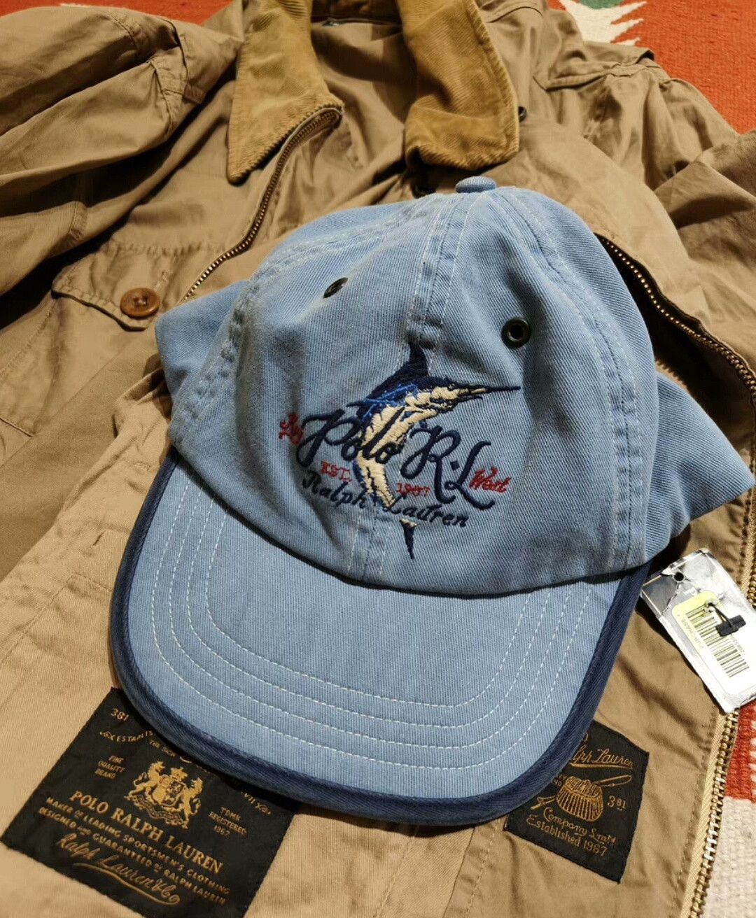 RRL Ralph Lauren Ralph Lauren Fishing Hat with Tag Size ONE SIZE - 6 Thumbnail