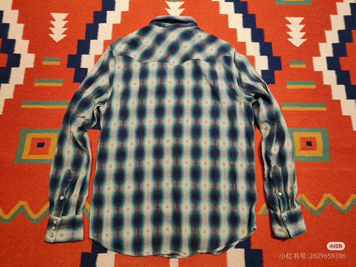 RRL Ralph Lauren Double RL Ralph Lauren Western Style Shirt Size US M / EU 48-50 / 2 - 7 Thumbnail