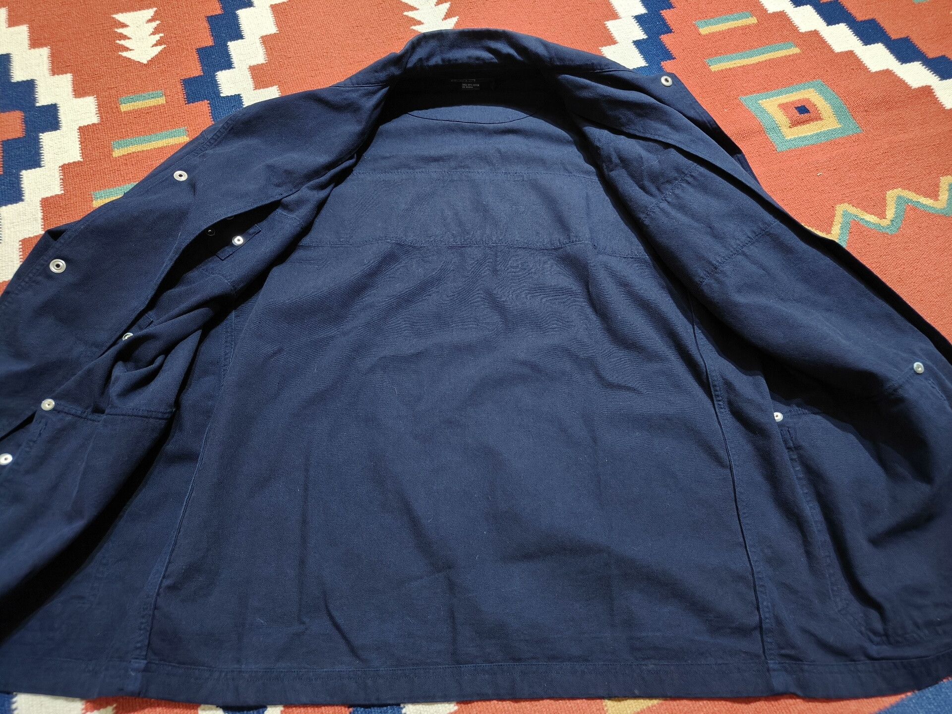 Polo Ralph Lauren Navy Blue Lobster Claw Firefighter Jacket Size US L / EU 52-54 / 3 - 9 Thumbnail