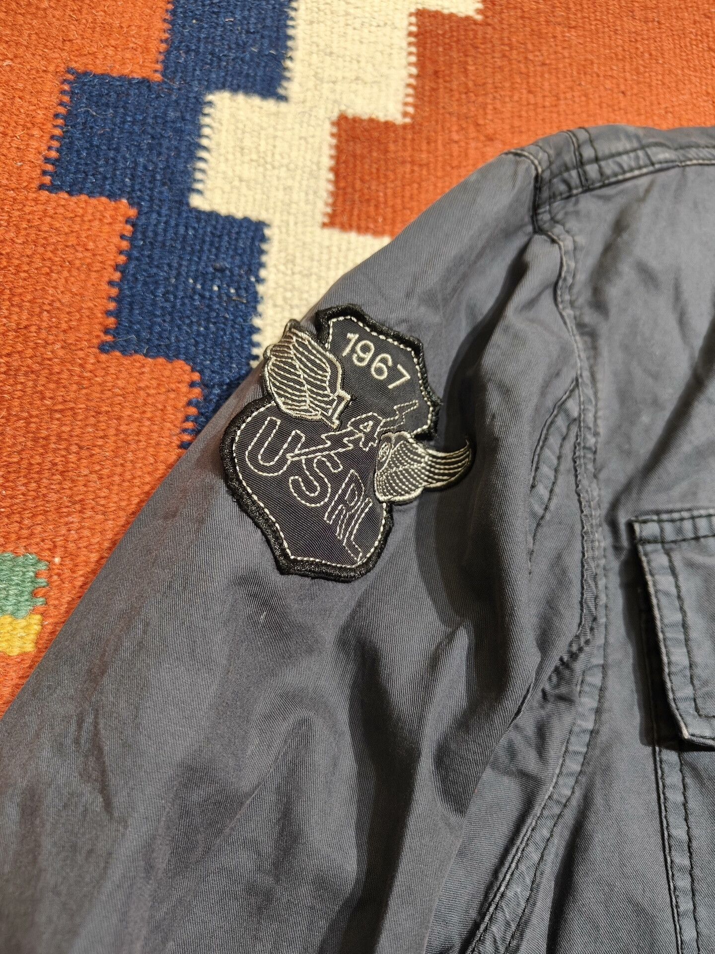 RRL Ralph Lauren Rare Polo Ralph Lauren Flight Jacket Size US L / EU 52-54 / 3 - 3 Thumbnail