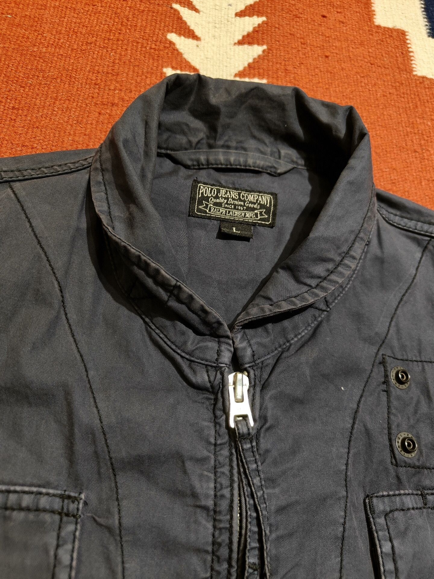 RRL Ralph Lauren Rare Polo Ralph Lauren Flight Jacket Size US L / EU 52-54 / 3 - 4 Thumbnail