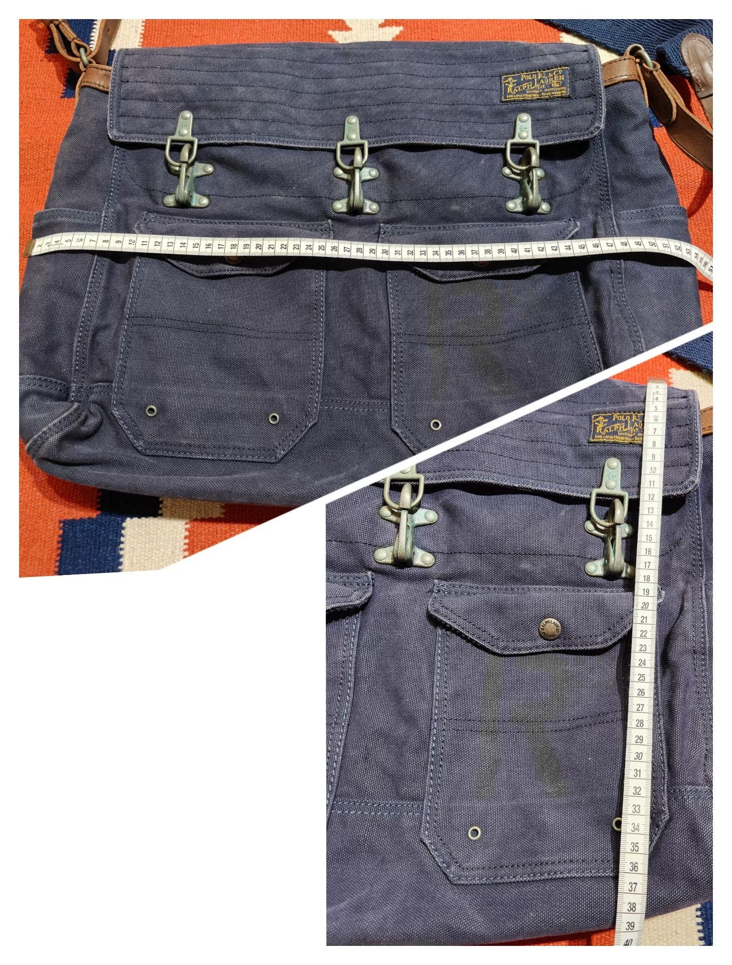 RRL Ralph Lauren RRL Ralph Lauren Nautical Shoulder Bag Size ONE SIZE - 9 Thumbnail