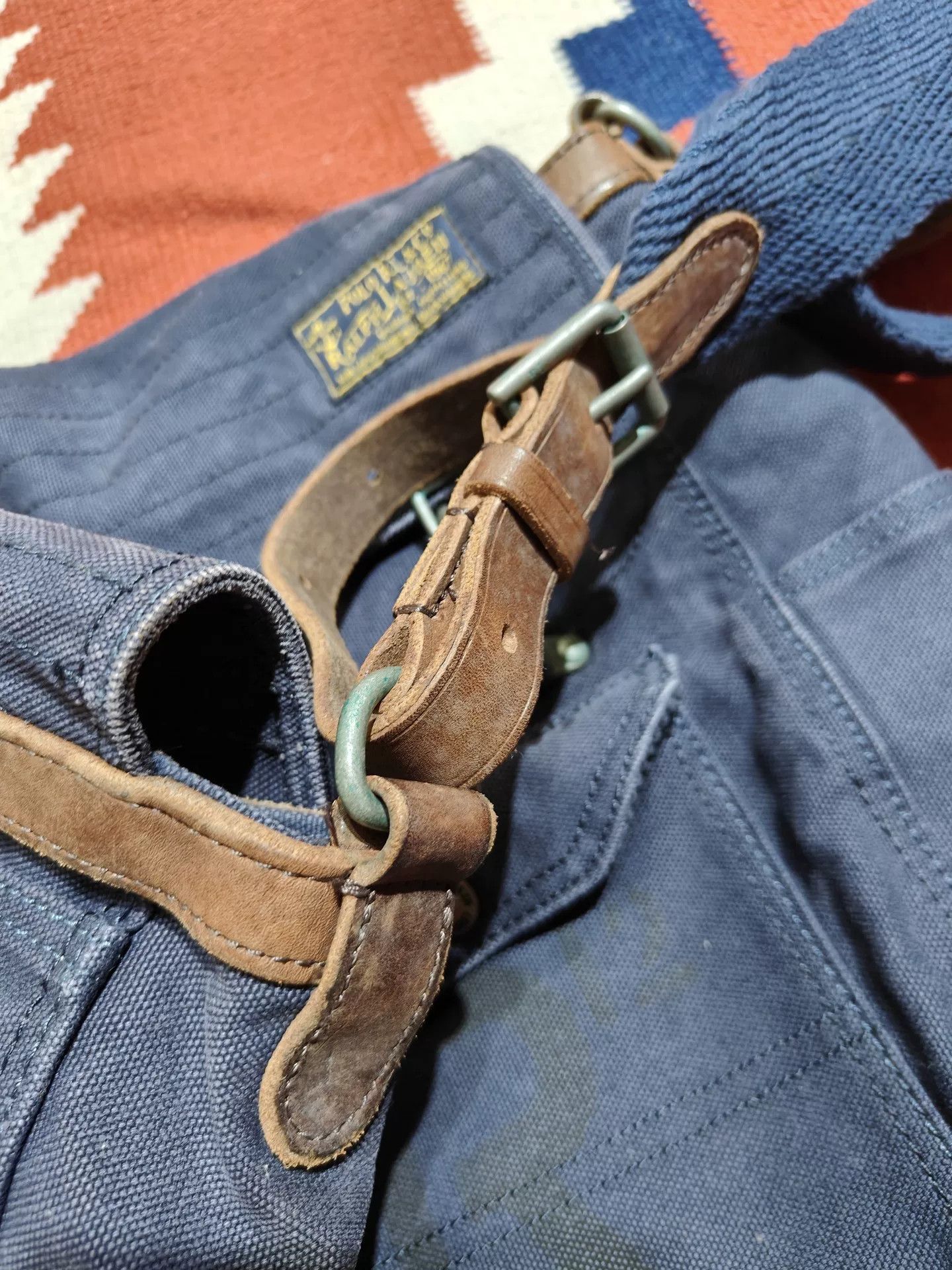 RRL Ralph Lauren RRL Ralph Lauren Nautical Shoulder Bag Size ONE SIZE - 7 Thumbnail