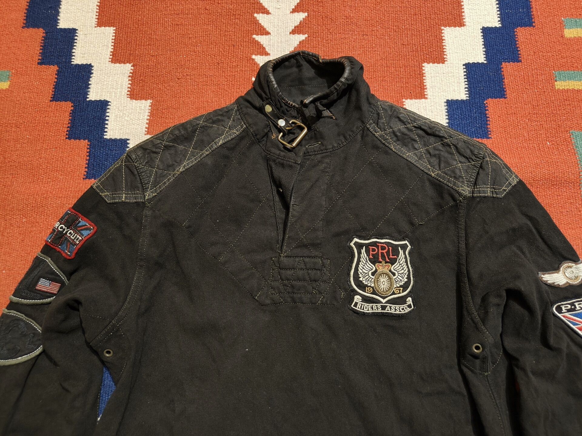 Polo Ralph Lauren Rare Ralph Lauren Moto Series Sweatshirt Size US M / EU 48-50 / 2 - 5 Thumbnail