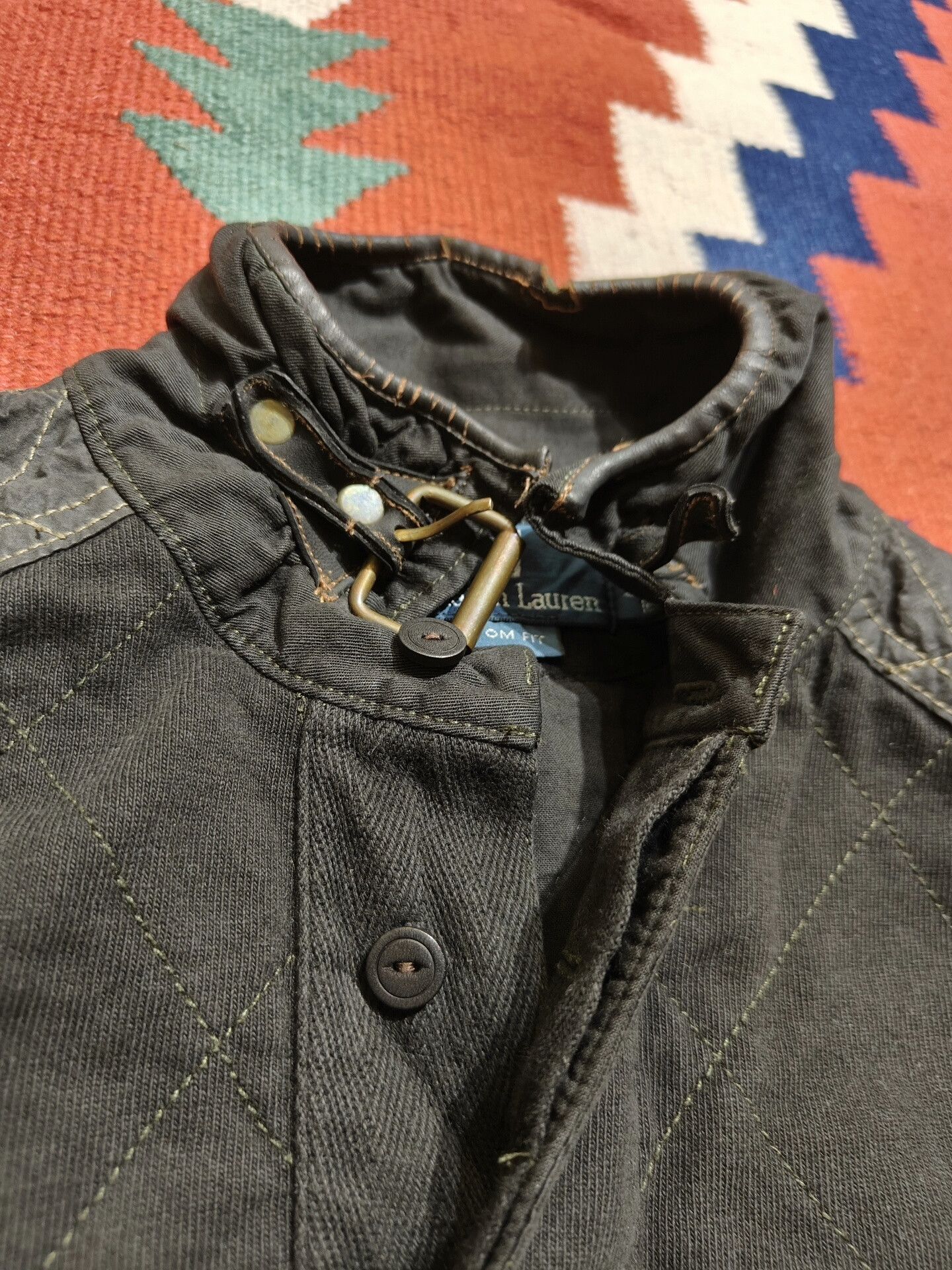 Polo Ralph Lauren Rare Ralph Lauren Moto Series Sweatshirt Size US M / EU 48-50 / 2 - 7 Thumbnail
