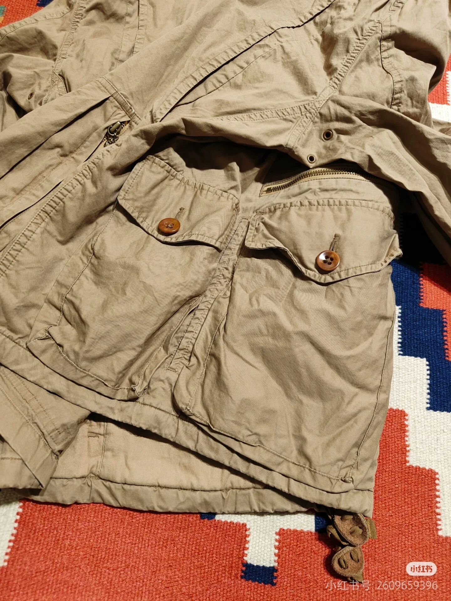 RRL Ralph Lauren Ralph Lauren Fishing Jacket RRL Old Navy Size US XL / EU 56 / 4 - 9 Thumbnail