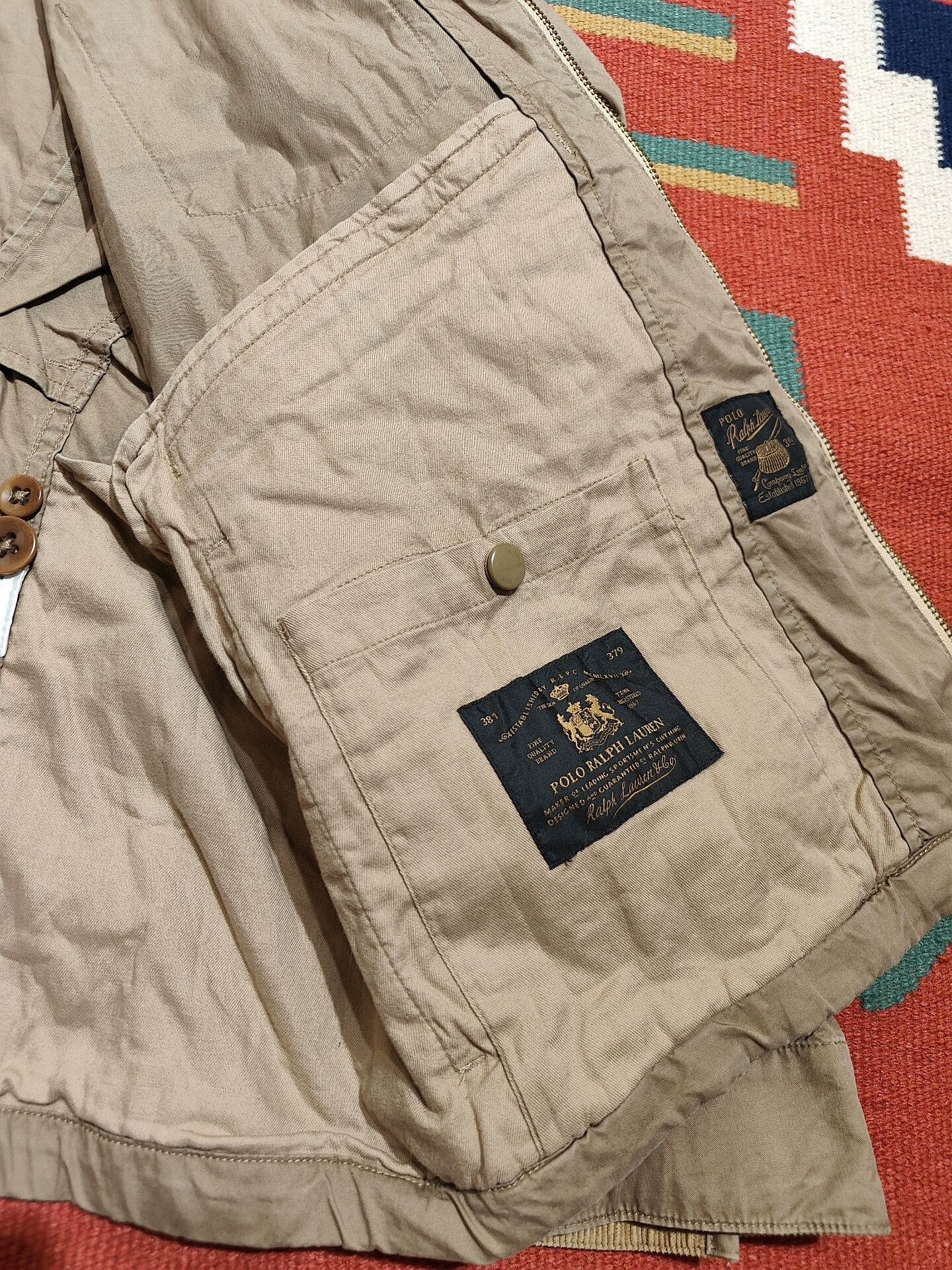 RRL Ralph Lauren Ralph Lauren Fishing Jacket RRL Old Navy Size US XL / EU 56 / 4 - 8 Thumbnail