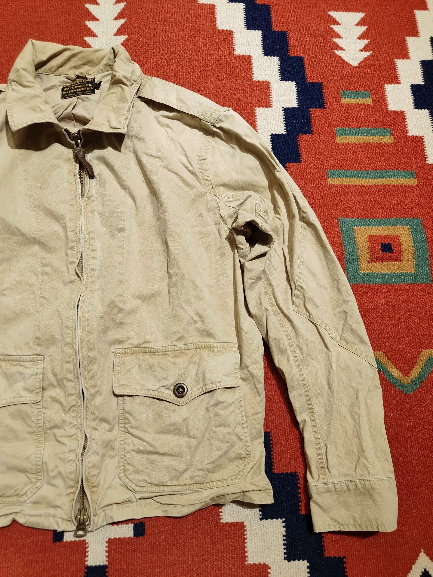 RRL Ralph Lauren Ralph Lauren Vintage M41 Jacket Size US L / EU 52-54 / 3 - 5 Thumbnail