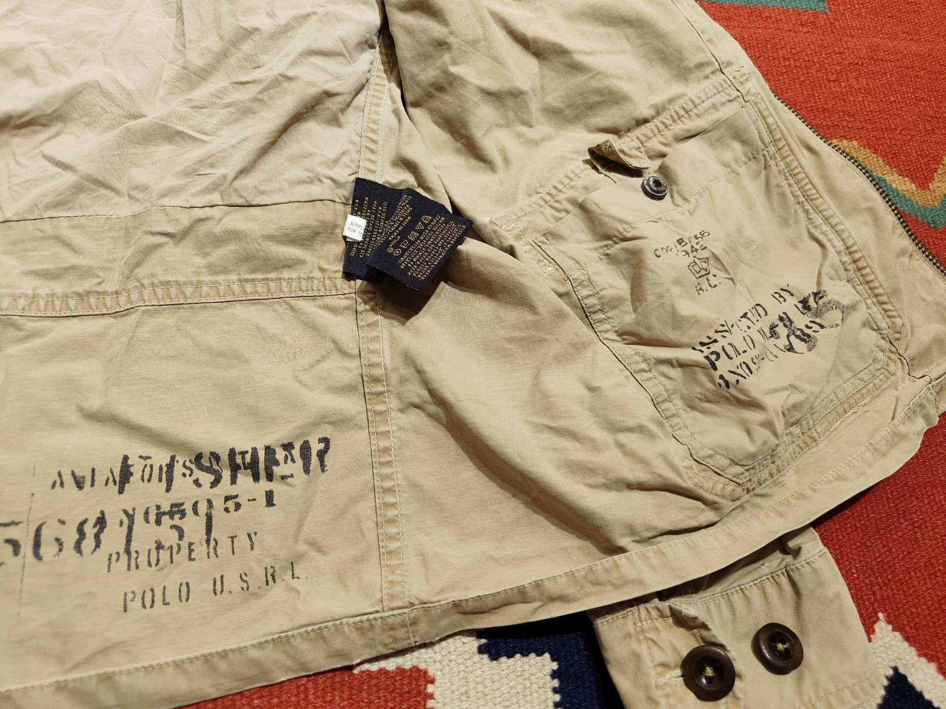 RRL Ralph Lauren Ralph Lauren Vintage M41 Jacket Size US L / EU 52-54 / 3 - 3 Thumbnail