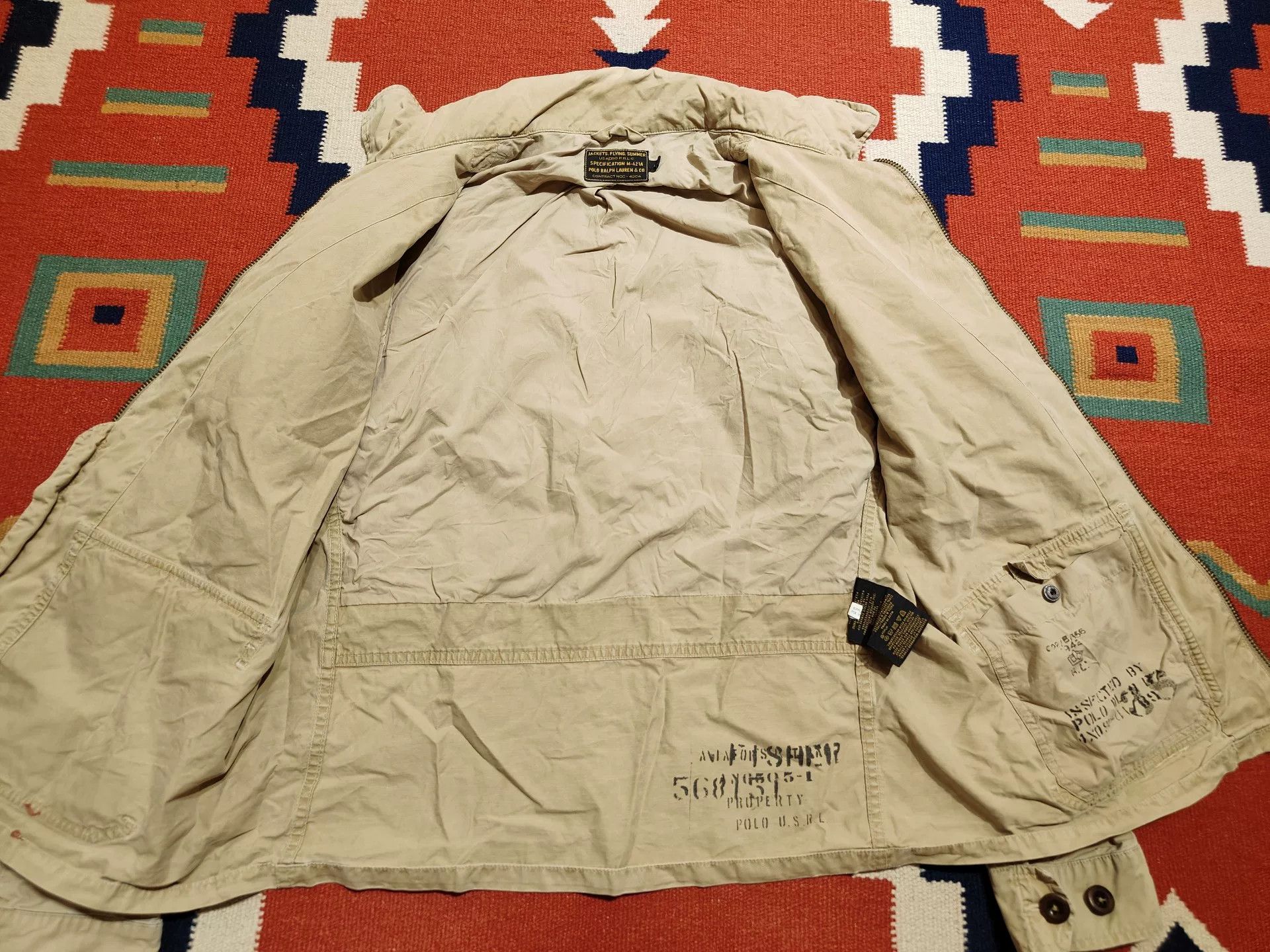 RRL Ralph Lauren Ralph Lauren Vintage M41 Jacket Size US L / EU 52-54 / 3 - 2 Thumbnail