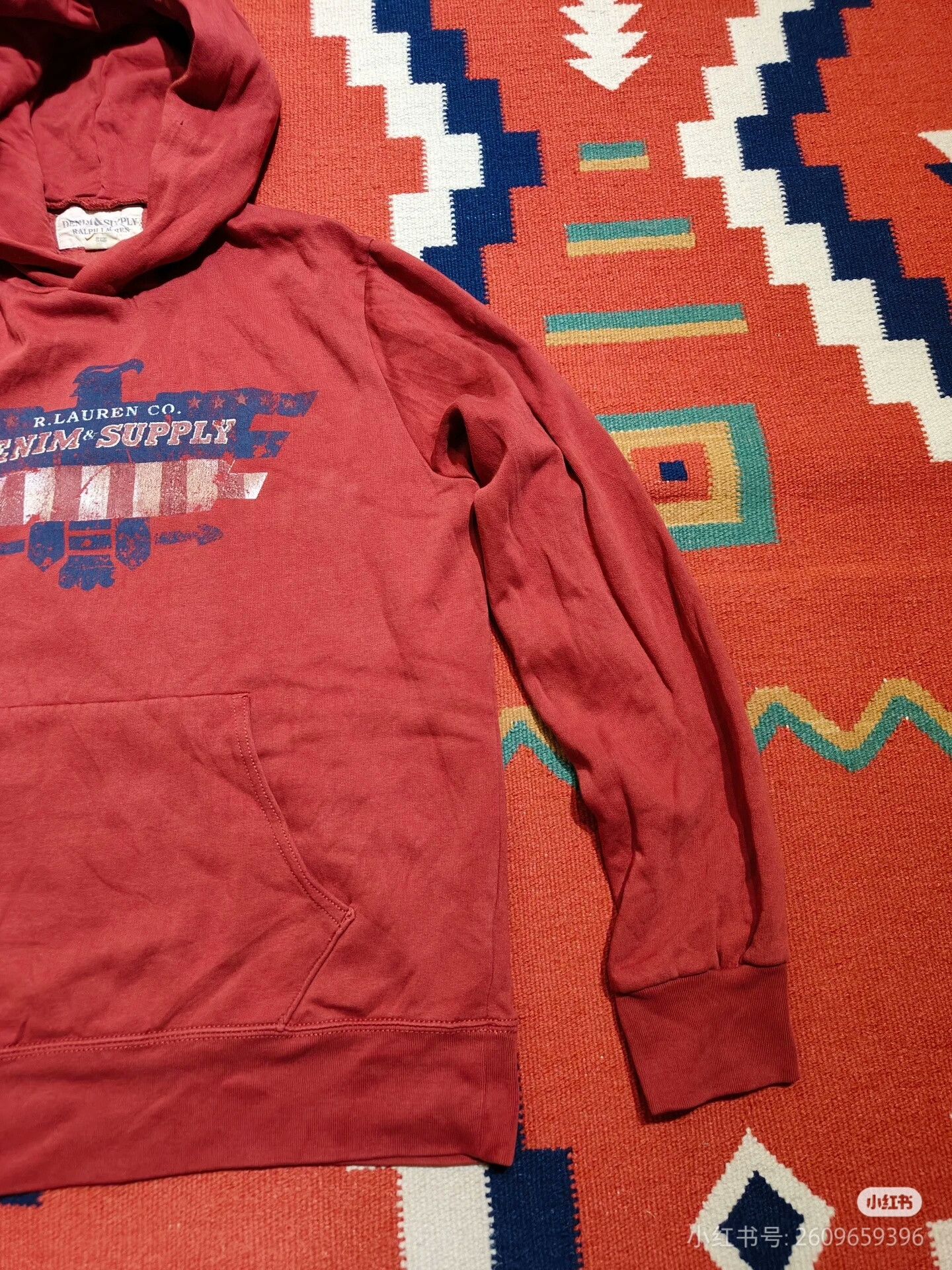RRL Ralph Lauren RRL Indian Thunderbird Pattern Sweatshirt Size US L / EU 52-54 / 3 - 2 Thumbnail
