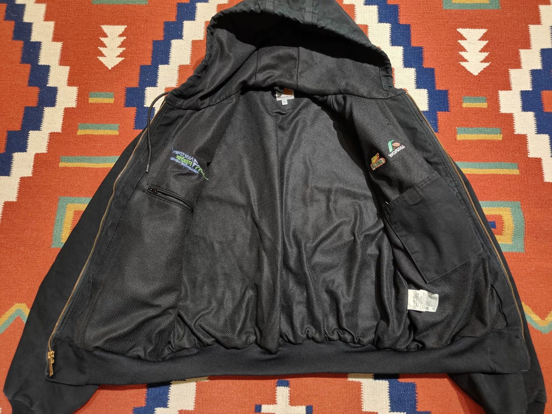 Carhartt Carhartt Black J130 Jacket XL Vintage Size US XL / EU 56 / 4 - 6 Thumbnail