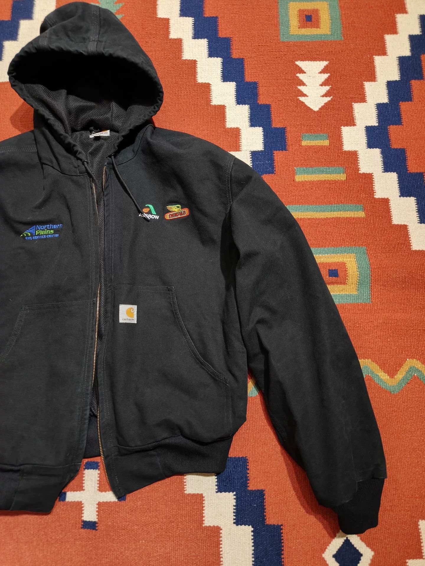 Carhartt Carhartt Black J130 Jacket XL Vintage Size US XL / EU 56 / 4 - 2 Thumbnail