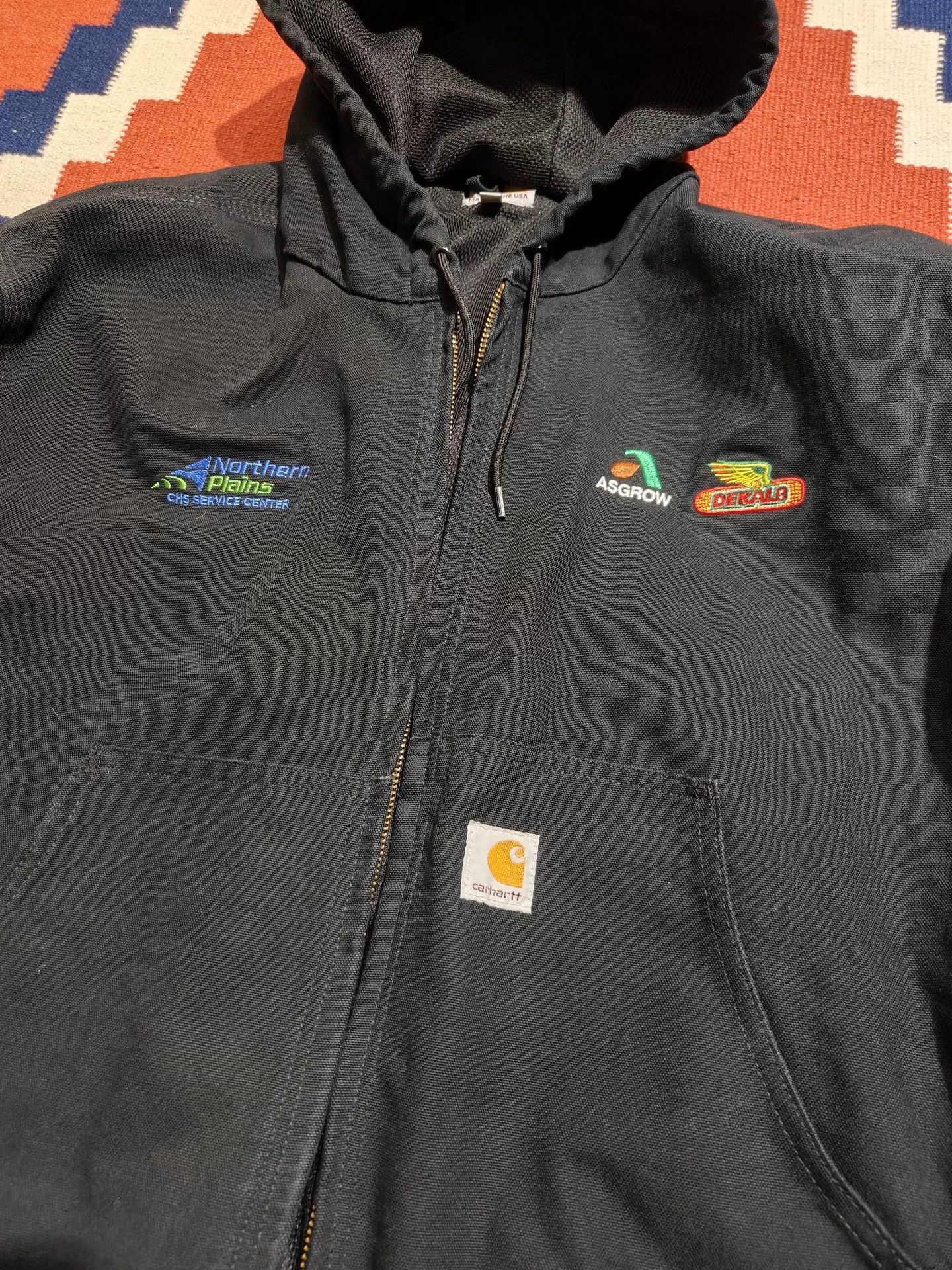 Carhartt Carhartt Black J130 Jacket XL Vintage Size US XL / EU 56 / 4 - 3 Thumbnail