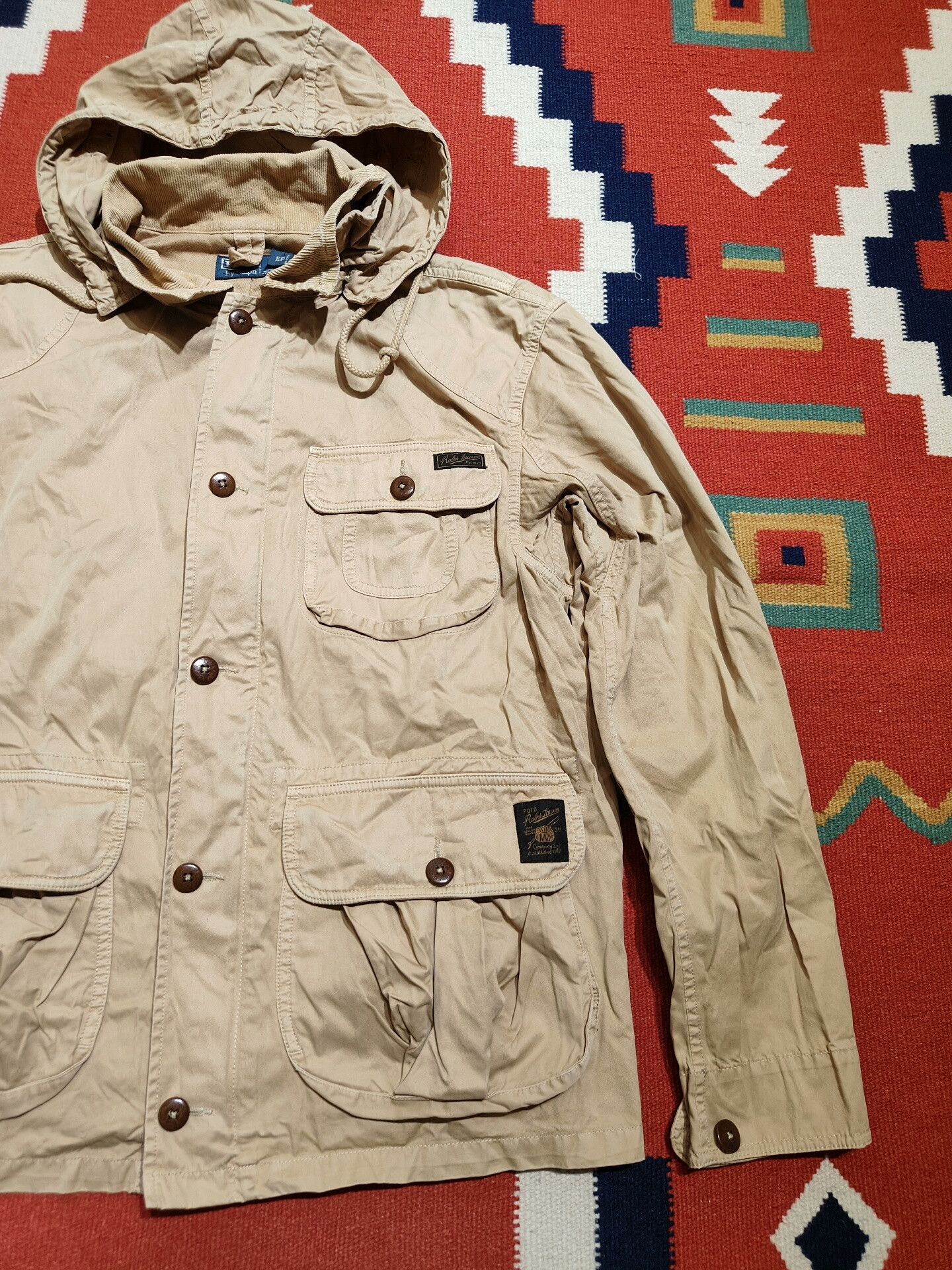 RRL Ralph Lauren Ralph Lauren Hunting Jacket Size US XL / EU 56 / 4 - 2 Thumbnail