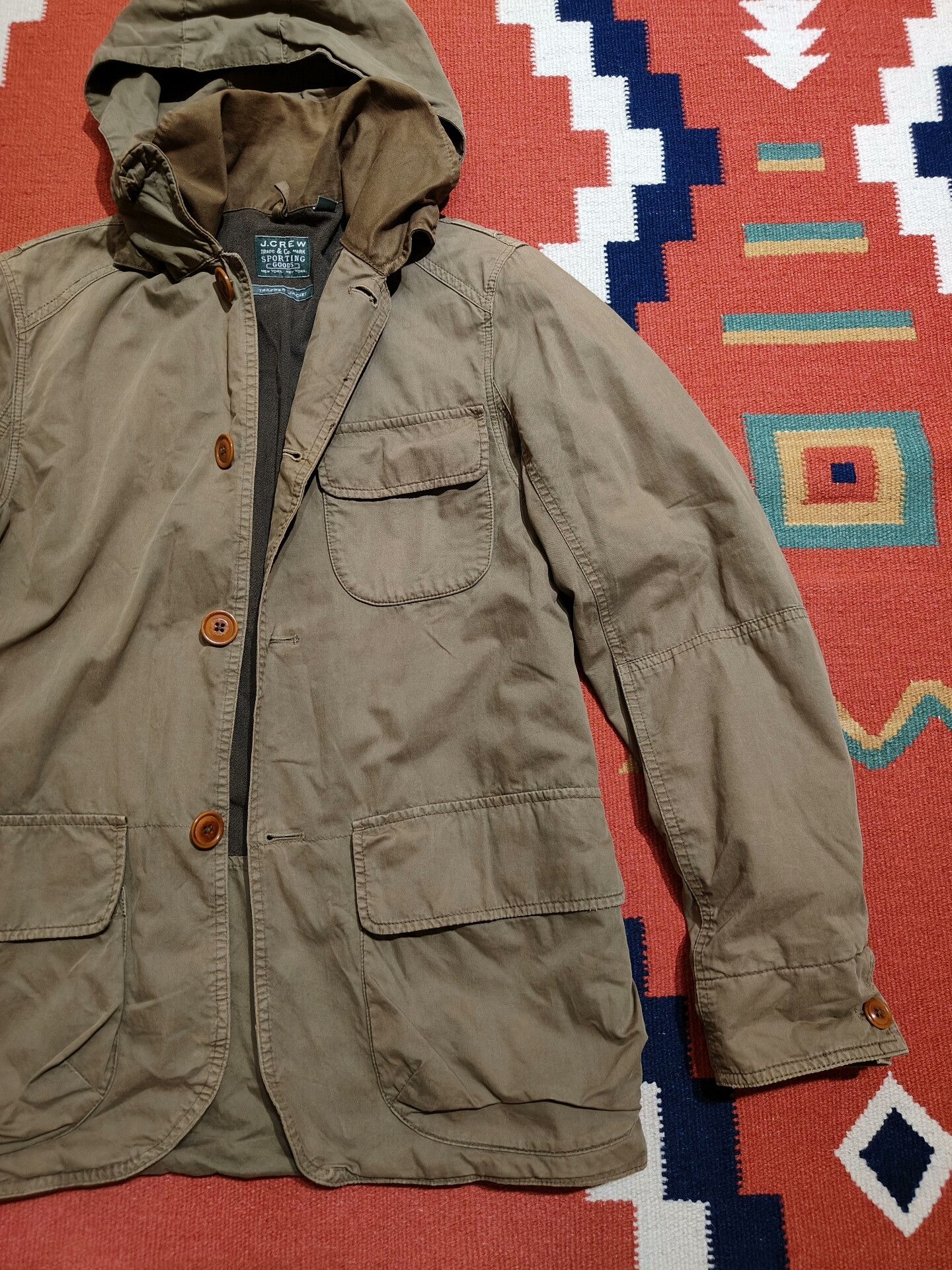 J.Crew J.crew Vintage American Hunting Jacket Size US XS / EU 42 / 0 - 3 Thumbnail