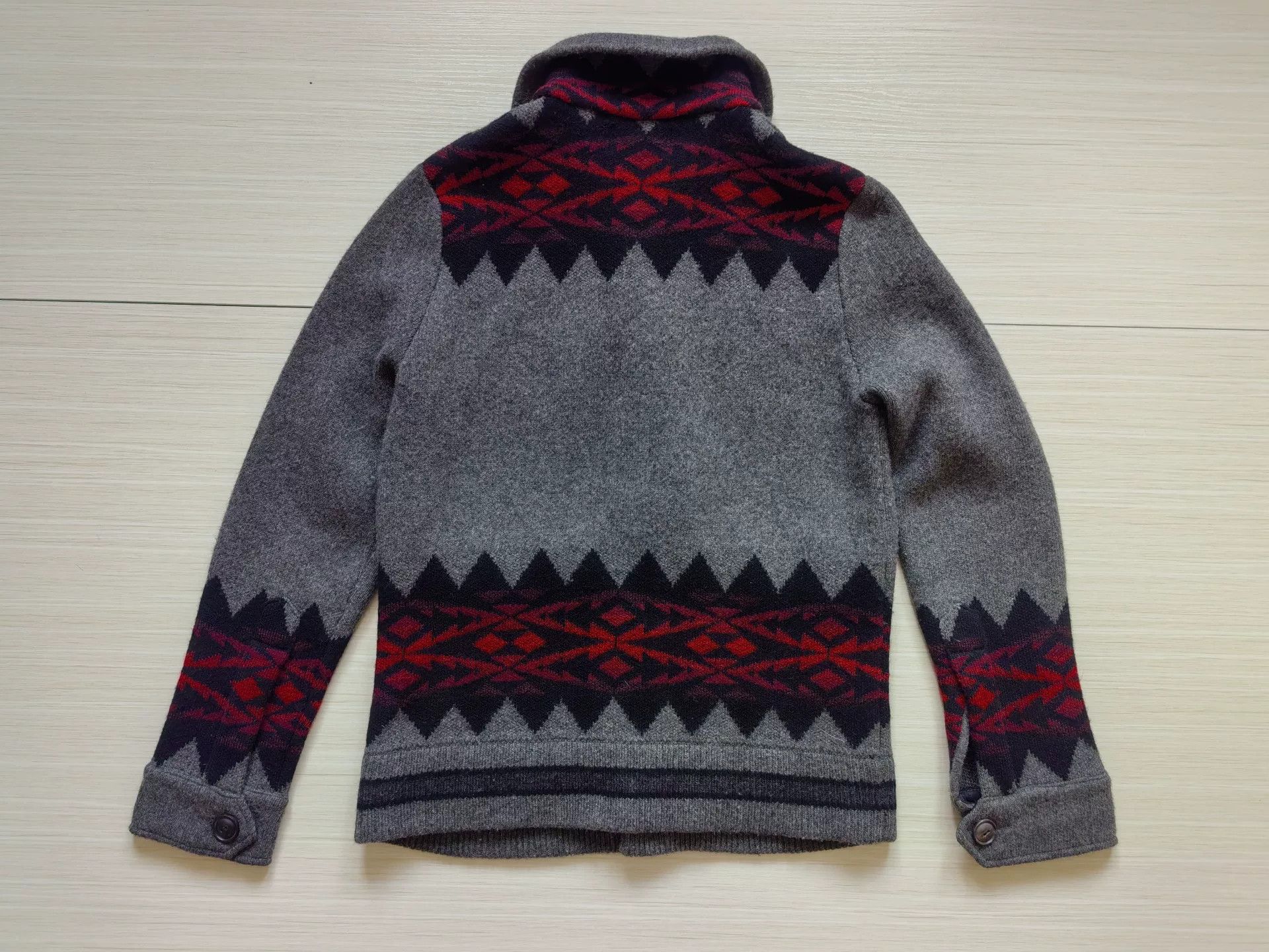 RRL Ralph Lauren rrl double rl vintage indian wool cardigan Size US S / EU 44-46 / 1 - 5 Thumbnail