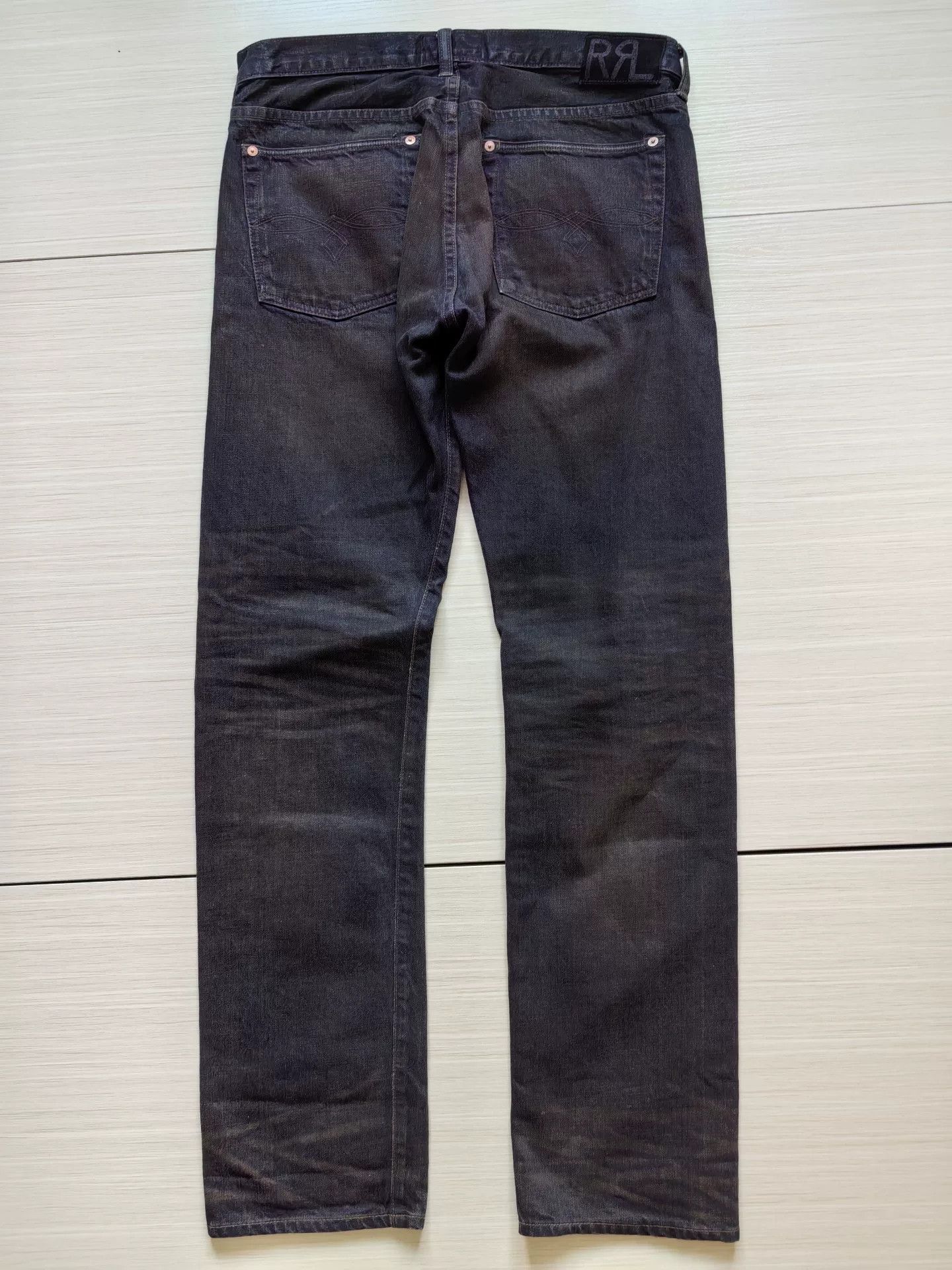 RRL Ralph Lauren early rrl heavy mud-dyed denim pants Size US 30 / EU 46 - 3 Thumbnail