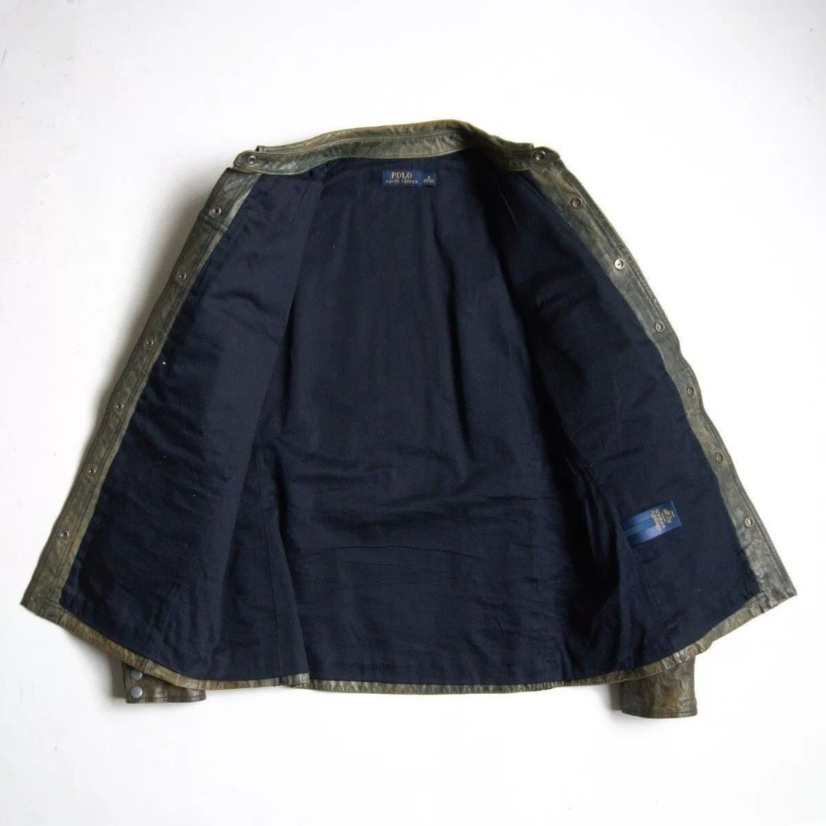 RRL Ralph Lauren ralph lauren heavy leather shirt jacket Size US M / EU 48-50 / 2 - 4 Thumbnail