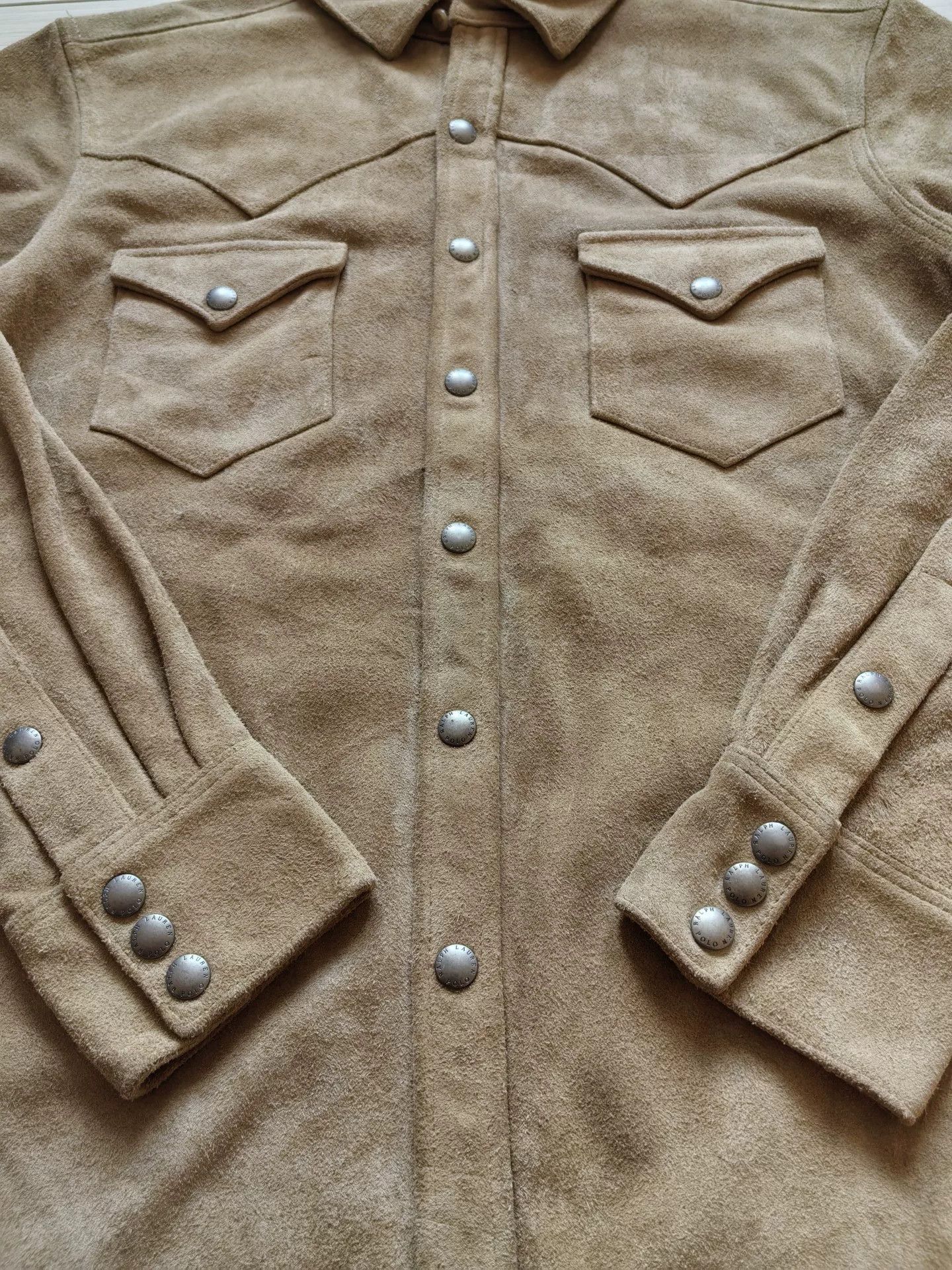 Polo Ralph Lauren western suede shirt by polo ralph lauren Size US M / EU 48-50 / 2 - 5 Thumbnail