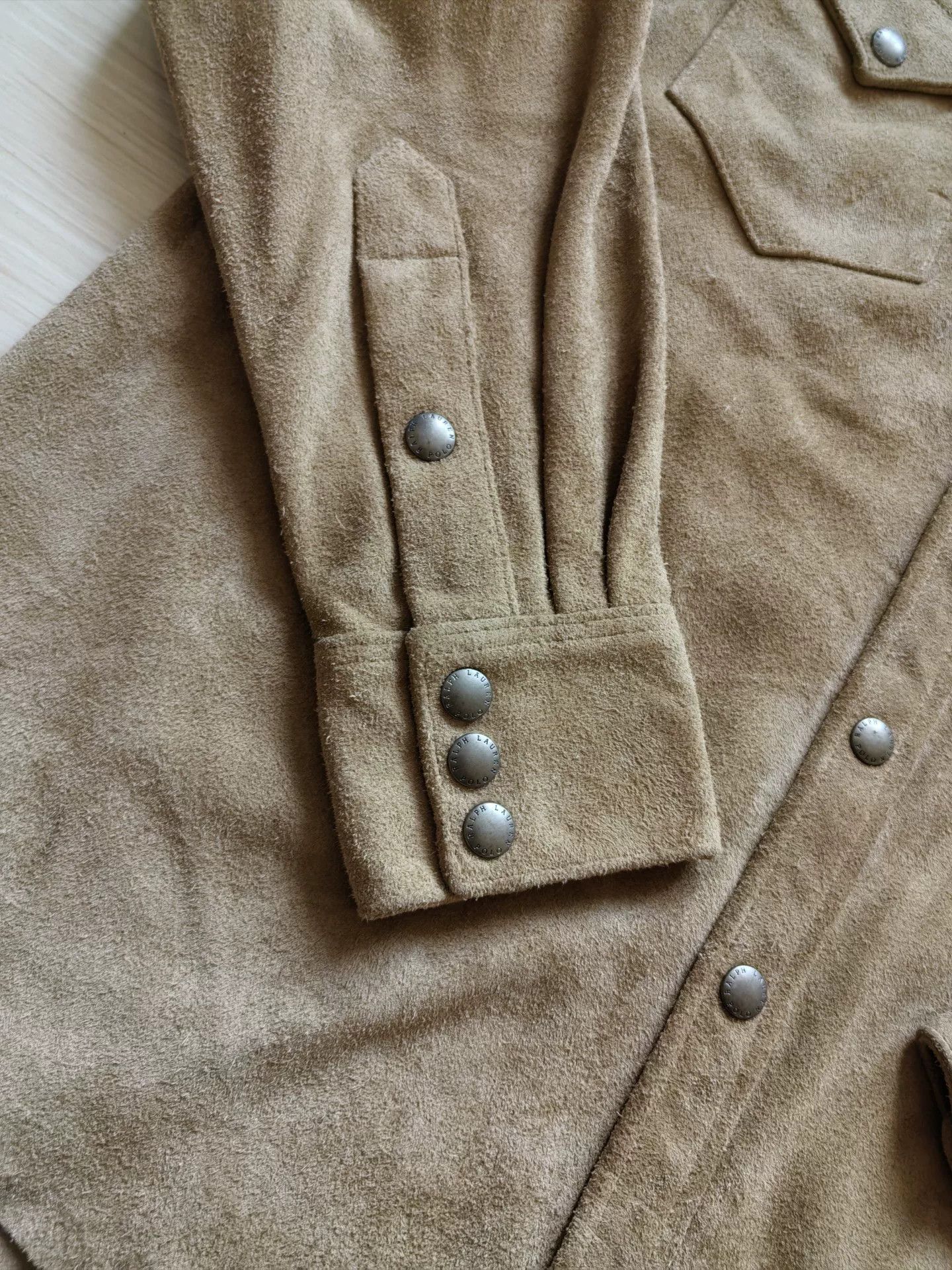 Polo Ralph Lauren western suede shirt by polo ralph lauren Size US M / EU 48-50 / 2 - 6 Thumbnail