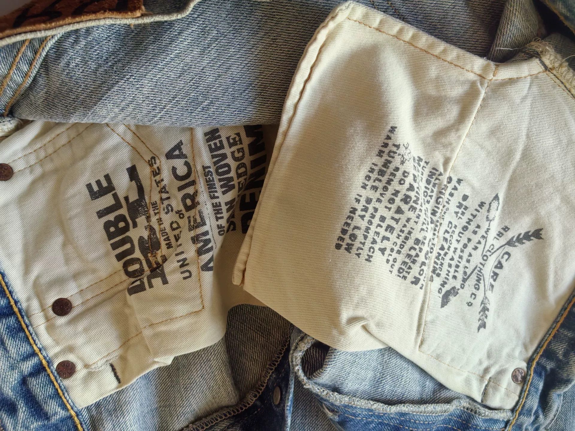 RRL Ralph Lauren classic straight leg ice blue jeans Size US 32 / EU 48 - 6 Thumbnail