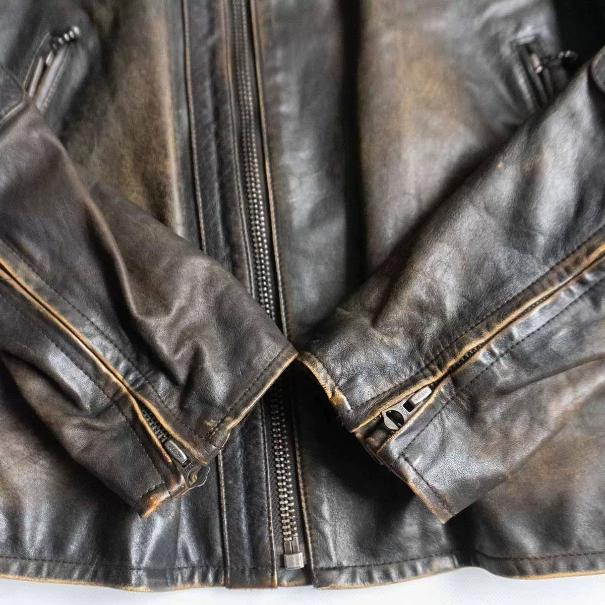 Polo Ralph Lauren classic ralph lauren leather motorcycle jacket Size US S / EU 44-46 / 1 - 5 Thumbnail