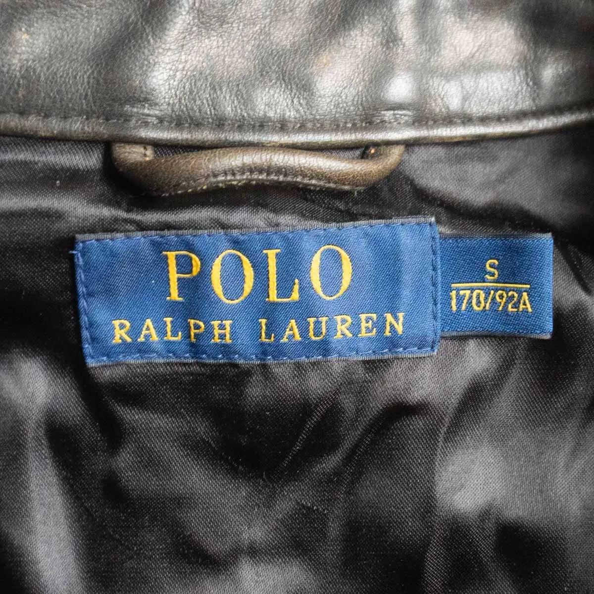 Polo Ralph Lauren classic ralph lauren leather motorcycle jacket Size US S / EU 44-46 / 1 - 6 Thumbnail