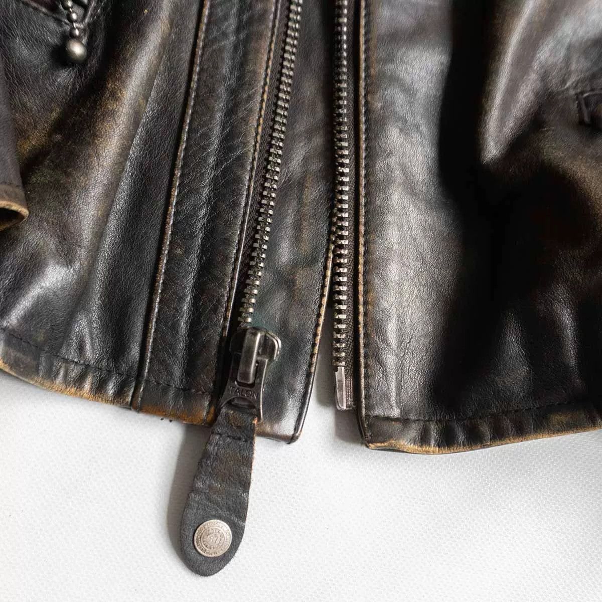 Polo Ralph Lauren classic ralph lauren leather motorcycle jacket Size US S / EU 44-46 / 1 - 4 Thumbnail