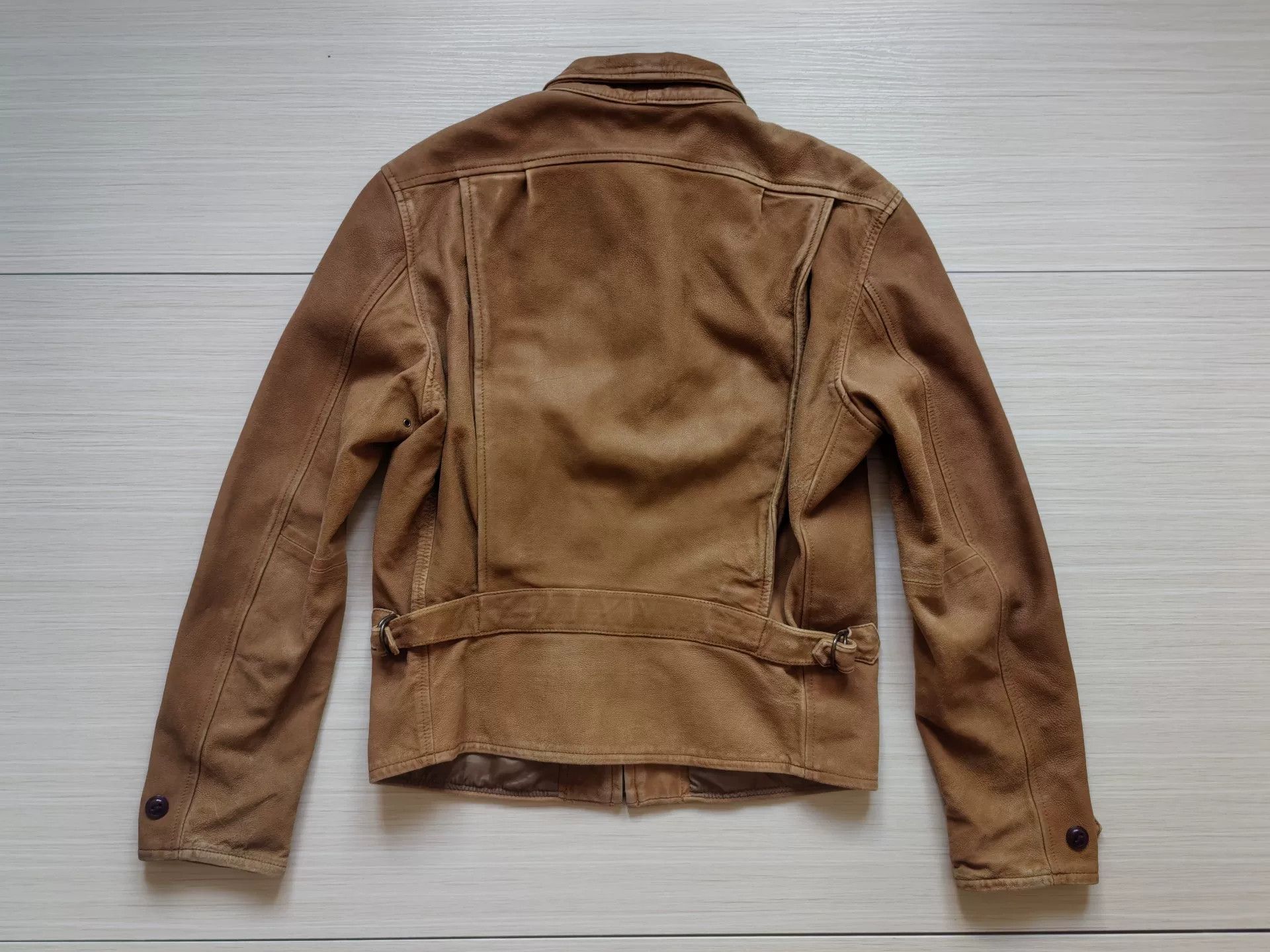 LVC vintage 1930s leather jacket in light brown Size US S / EU 44-46 / 1 - 4 Thumbnail