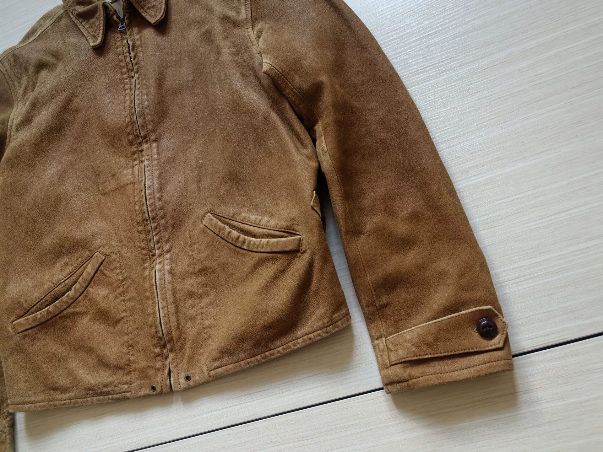 LVC vintage 1930s leather jacket in light brown Size US S / EU 44-46 / 1 - 6 Thumbnail
