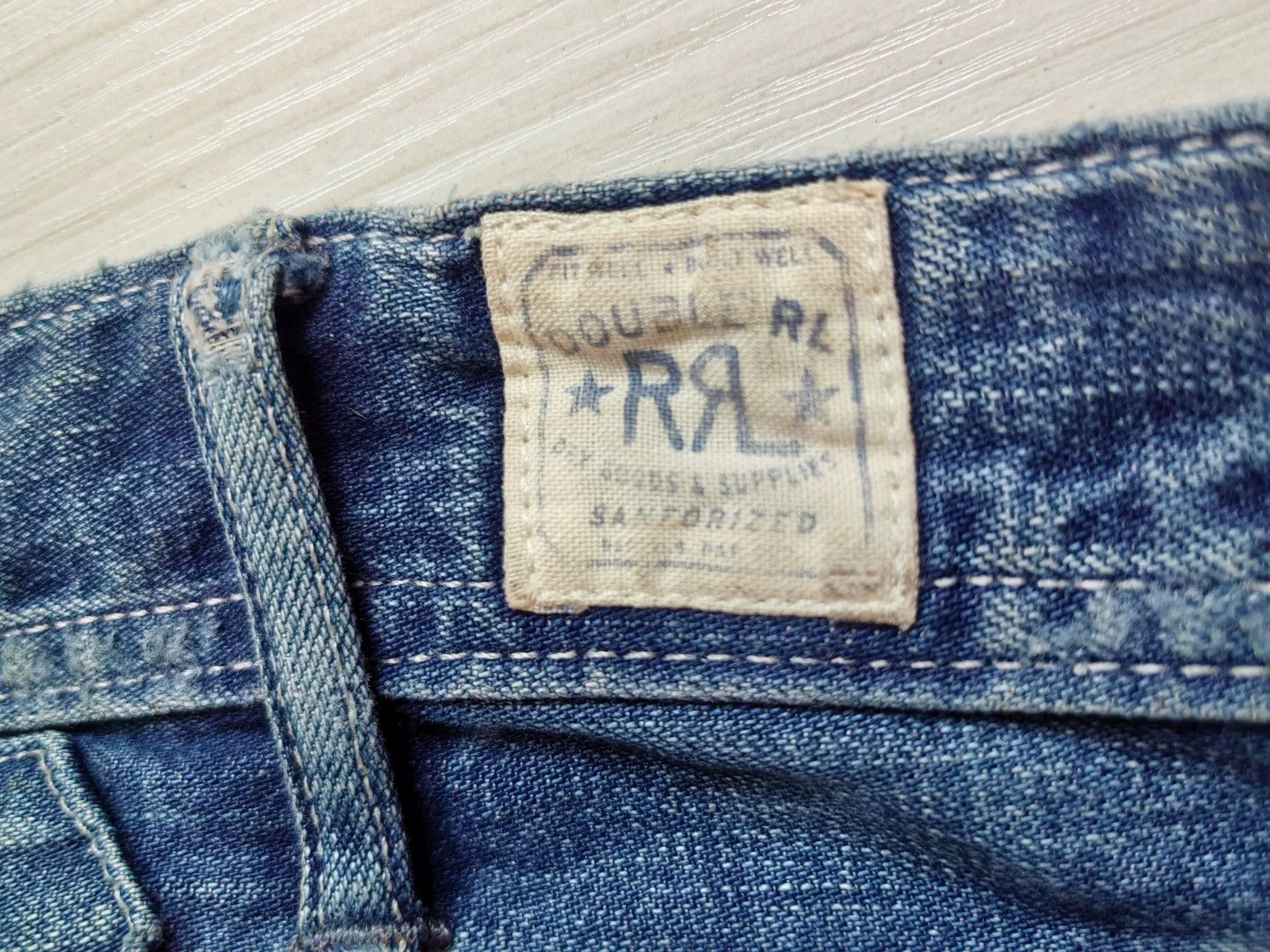 RRL Ralph Lauren rrl double rl vintage denim pants Size US 30 / EU 46 - 7 Thumbnail