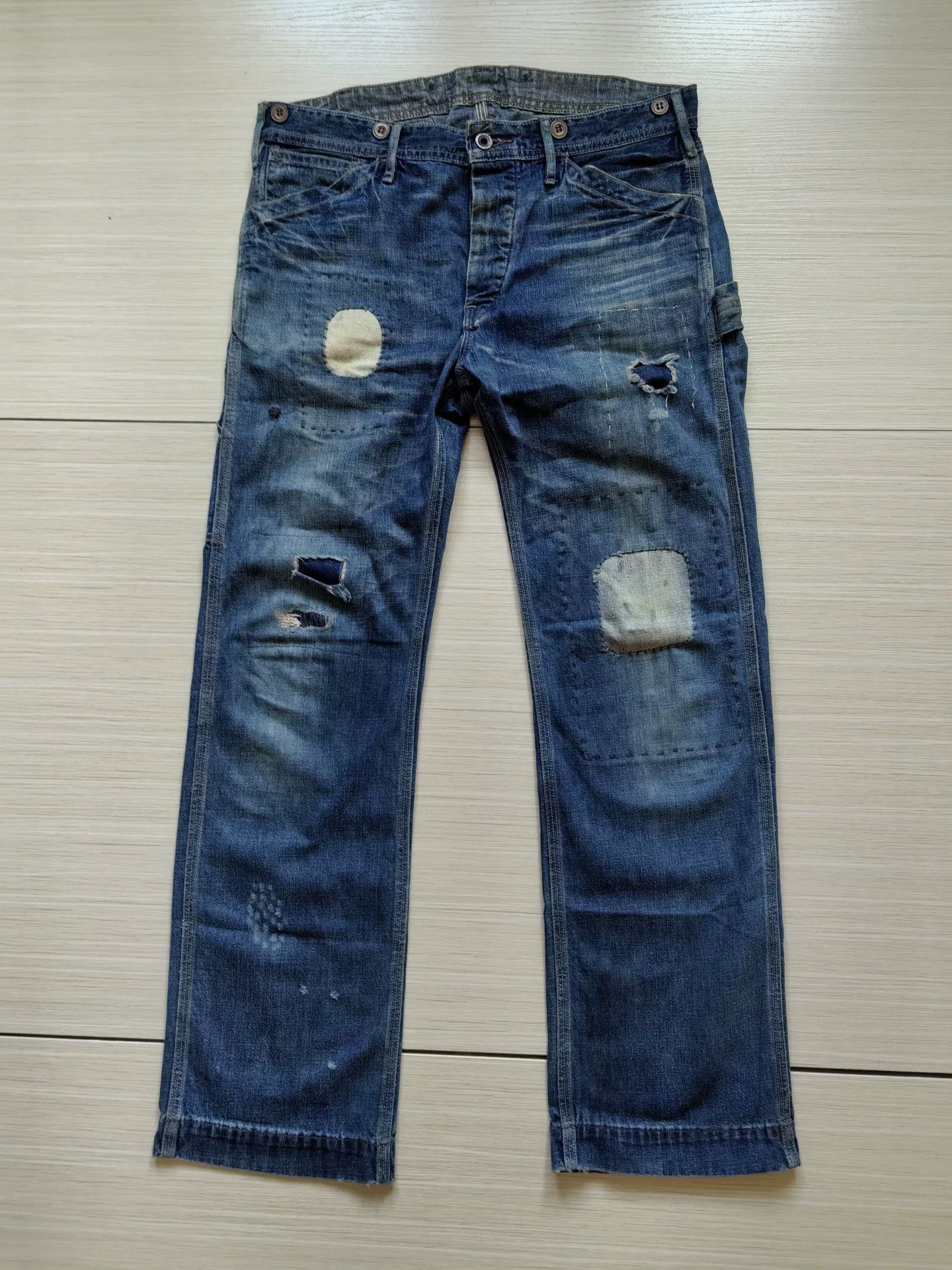 RRL Ralph Lauren rrl double rl vintage denim pants Size US 30 / EU 46 - 2 Thumbnail