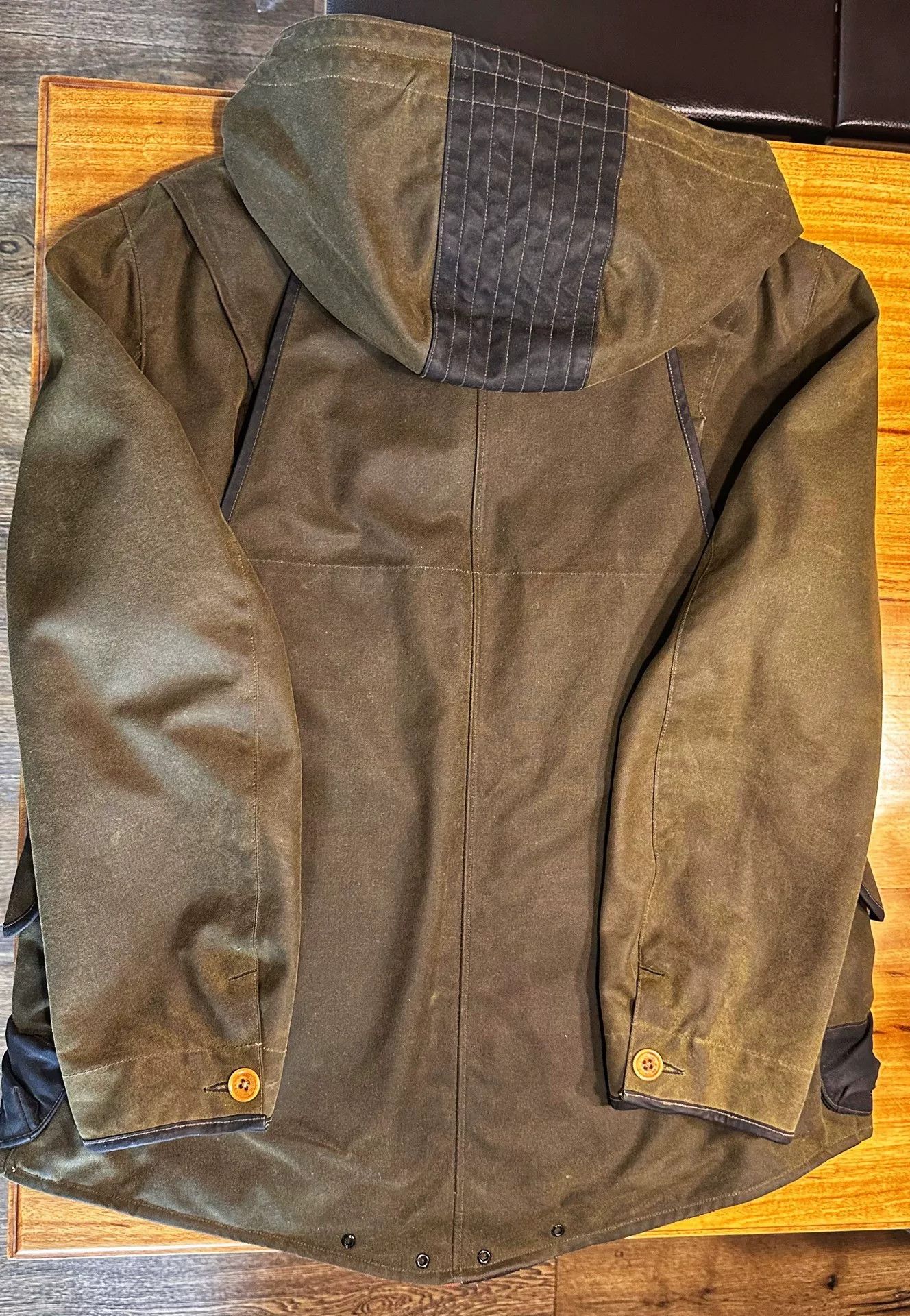 Freewheelers vintage redwood waxed outdoor jacket size 42 Size US L / EU 52-54 / 3 - 2 Thumbnail