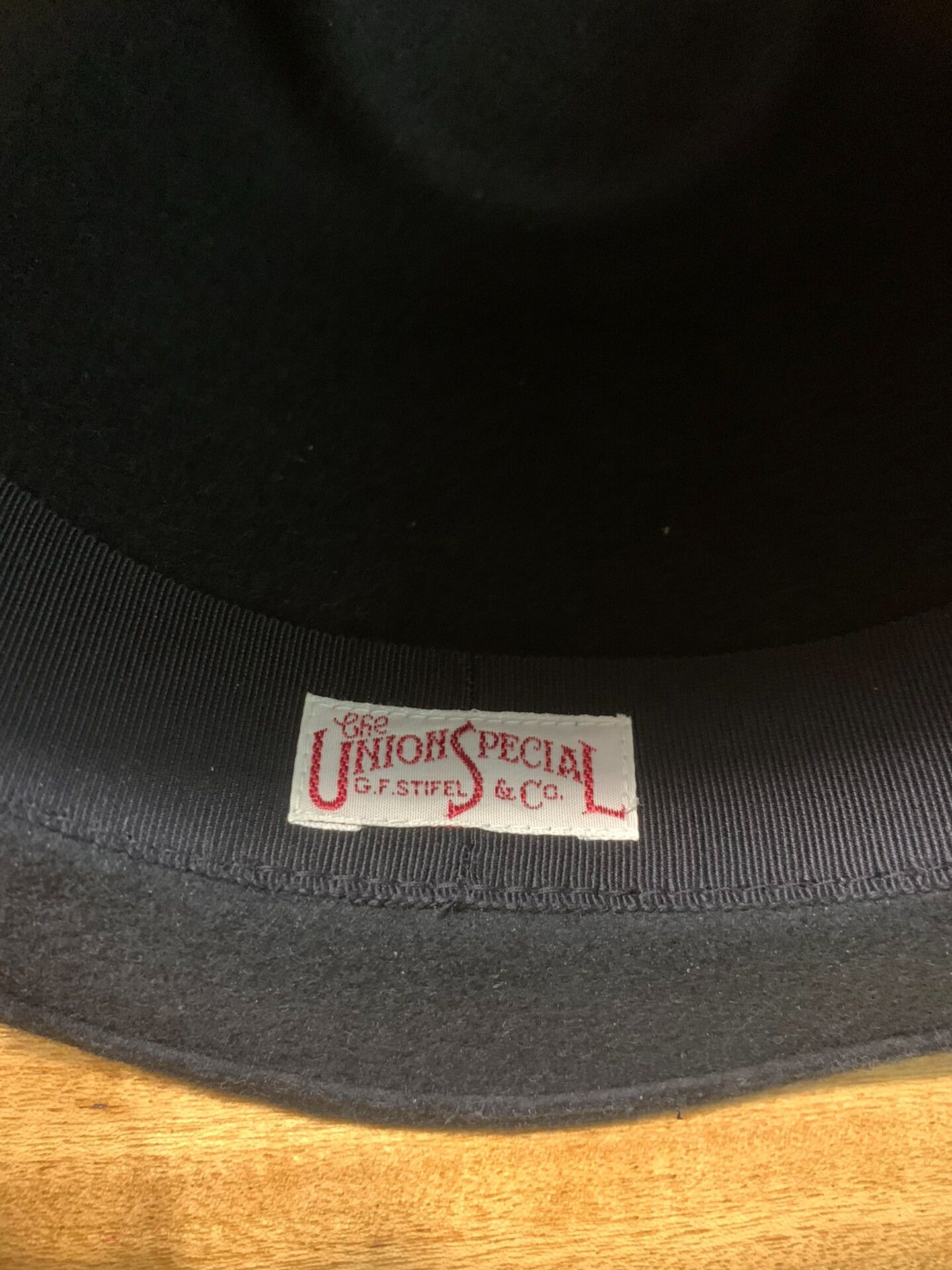 Freewheelers black wool fedora hat for all occasions Size ONE SIZE - 5 Thumbnail