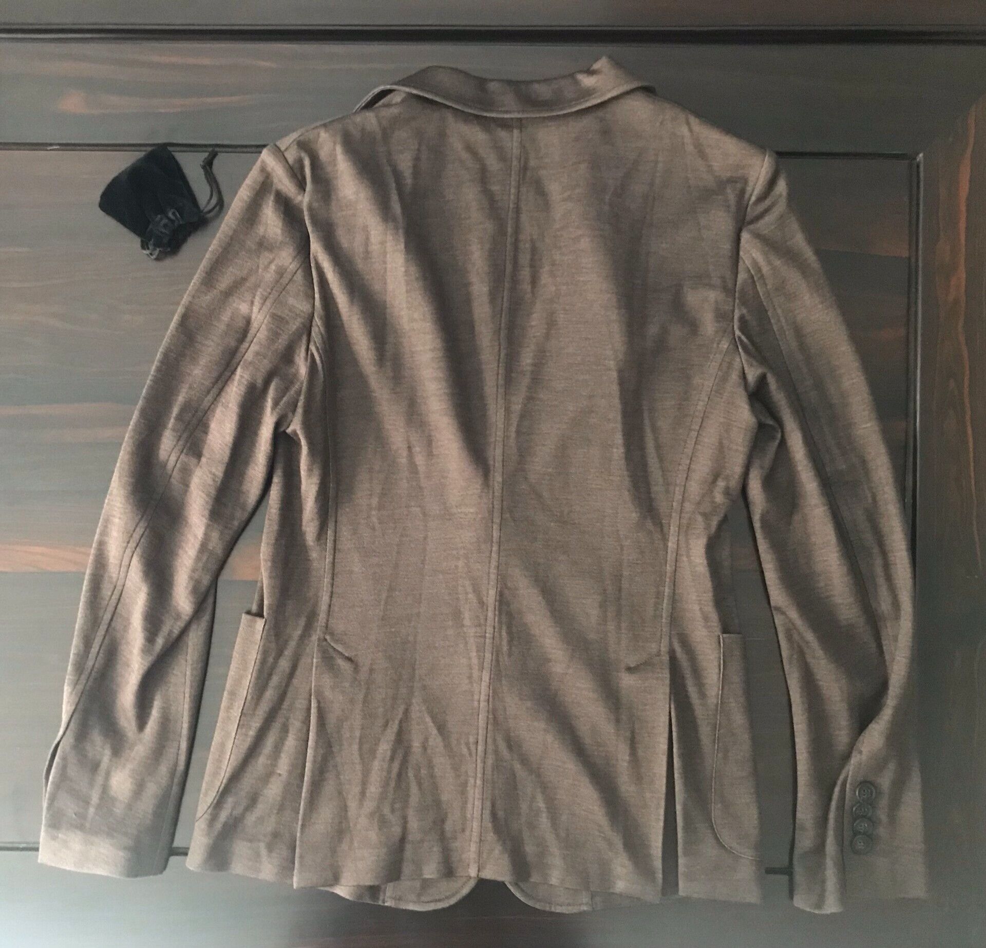 Giorgio Armani brown cashmere silk business casual jacket Size US L / EU 52-54 / 3 - 3 Thumbnail