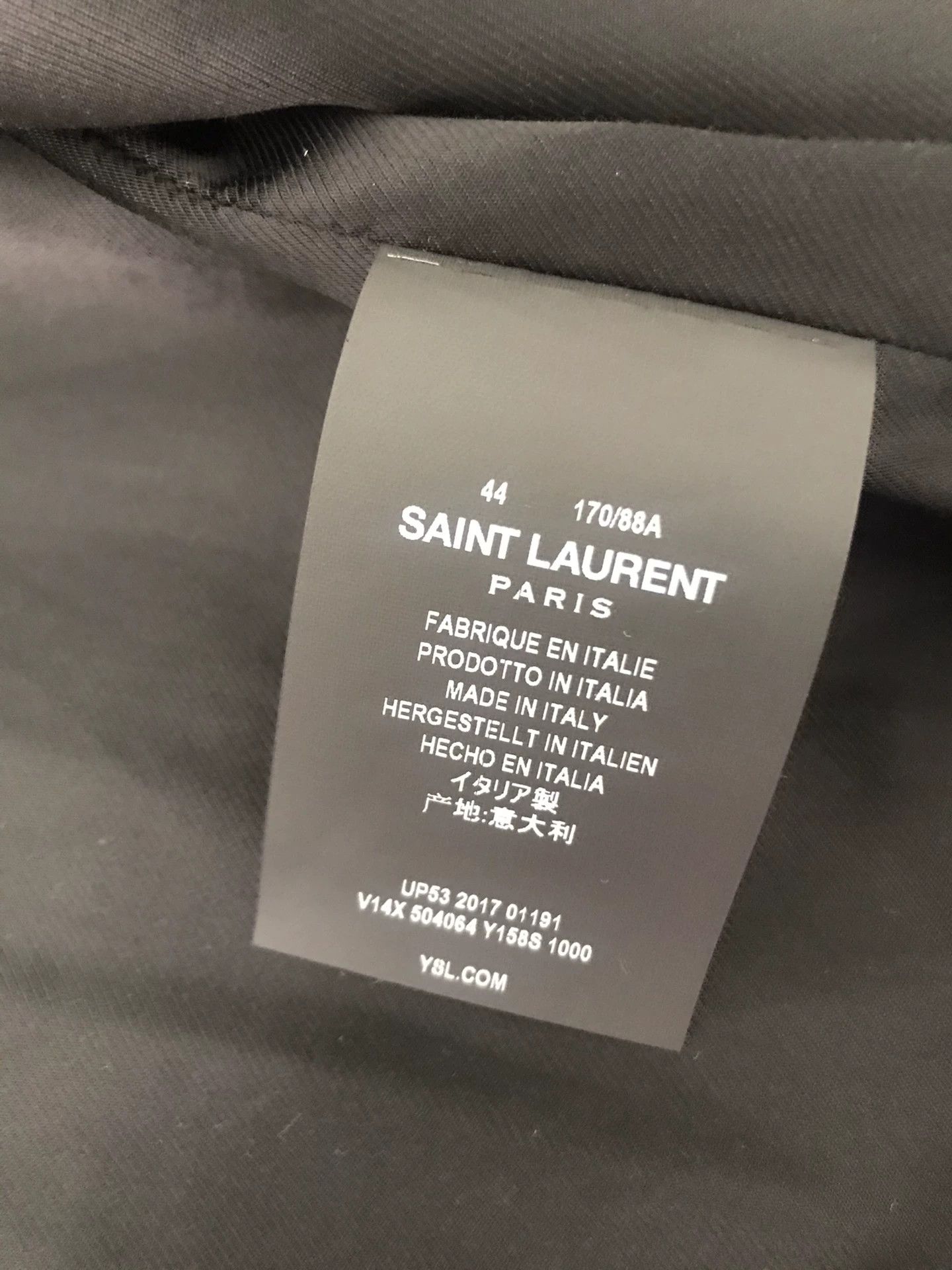 Yves Saint Laurent saint laurent wool and leather varsity jacket Size US M / EU 48-50 / 2 - 6 Thumbnail