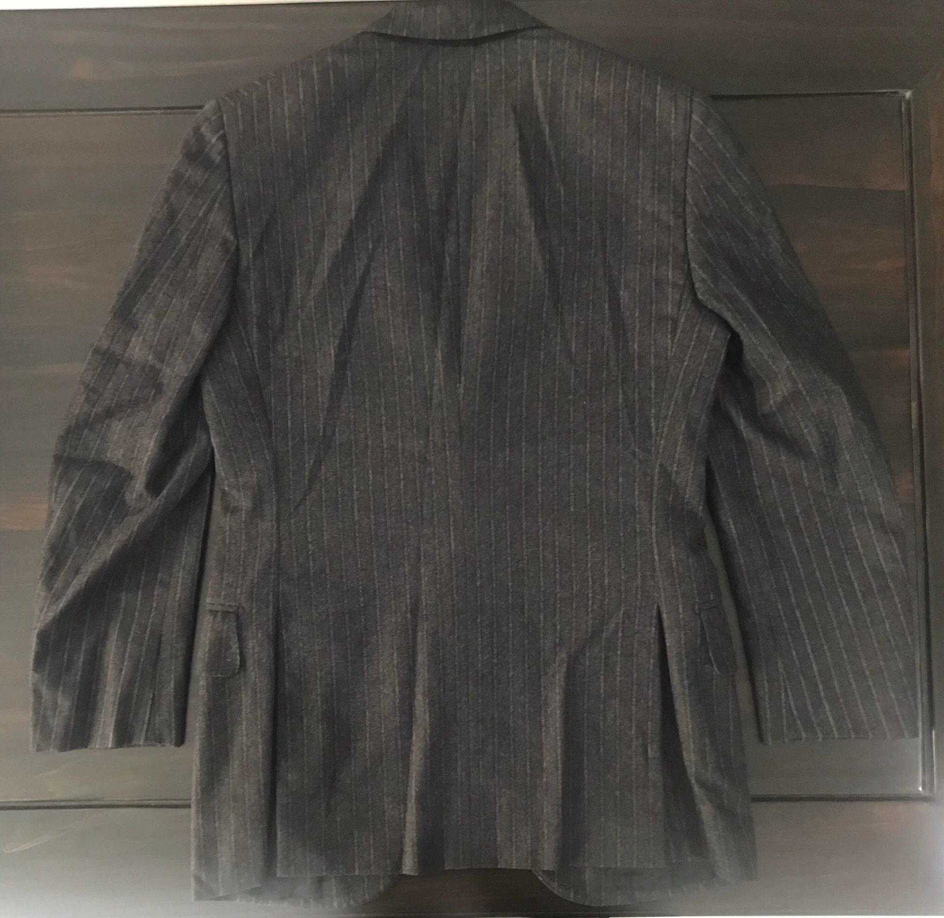 Issey Miyake italian wool cashmere men's suit jacket Size US M / EU 48-50 / 2 - 2 Thumbnail
