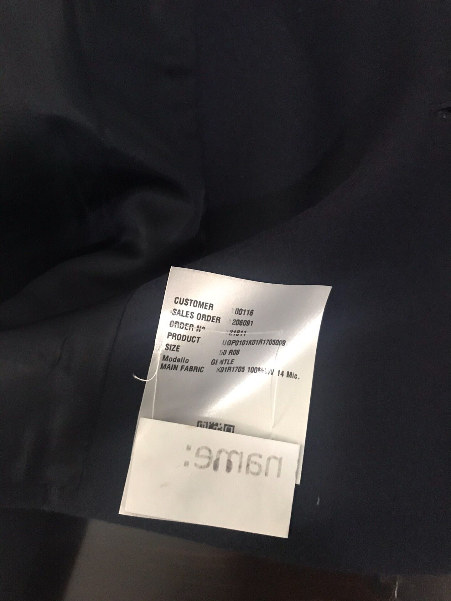 Ermenegildo Zegna luxury navy wool coat for men Size US L / EU 52-54 / 3 - 8 Thumbnail