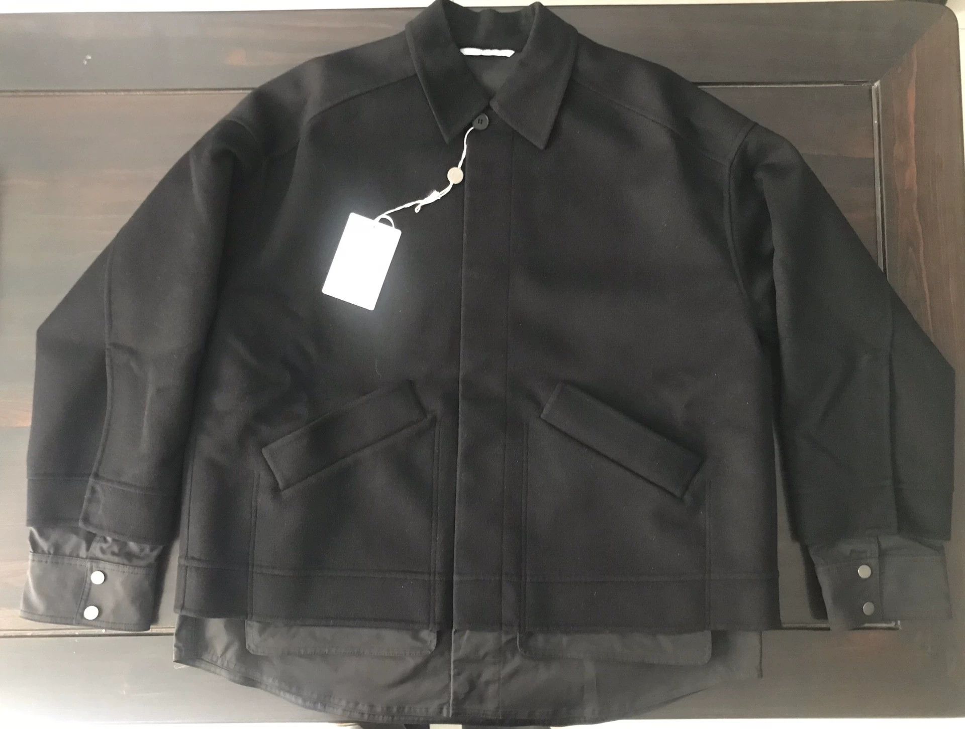 Valentino valentino oversized wool cashmere jacket Size US L / EU 52-54 / 3 - 3 Thumbnail