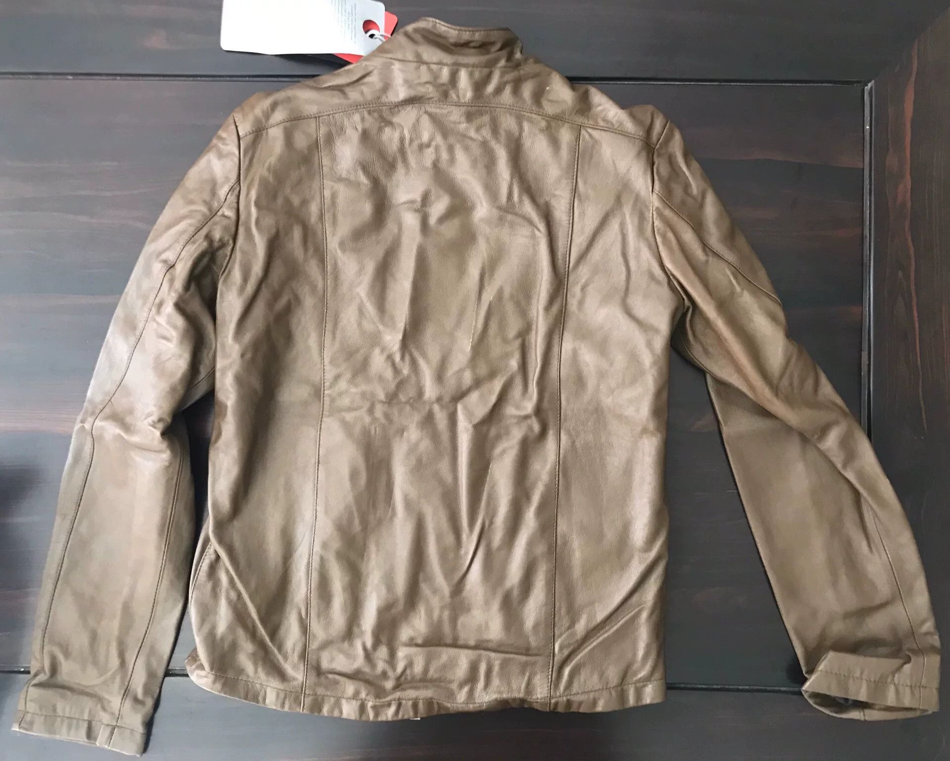 Giorgio Brato brown leather motorcycle jacket by giorgio brato Size US M / EU 48-50 / 2 - 6 Thumbnail
