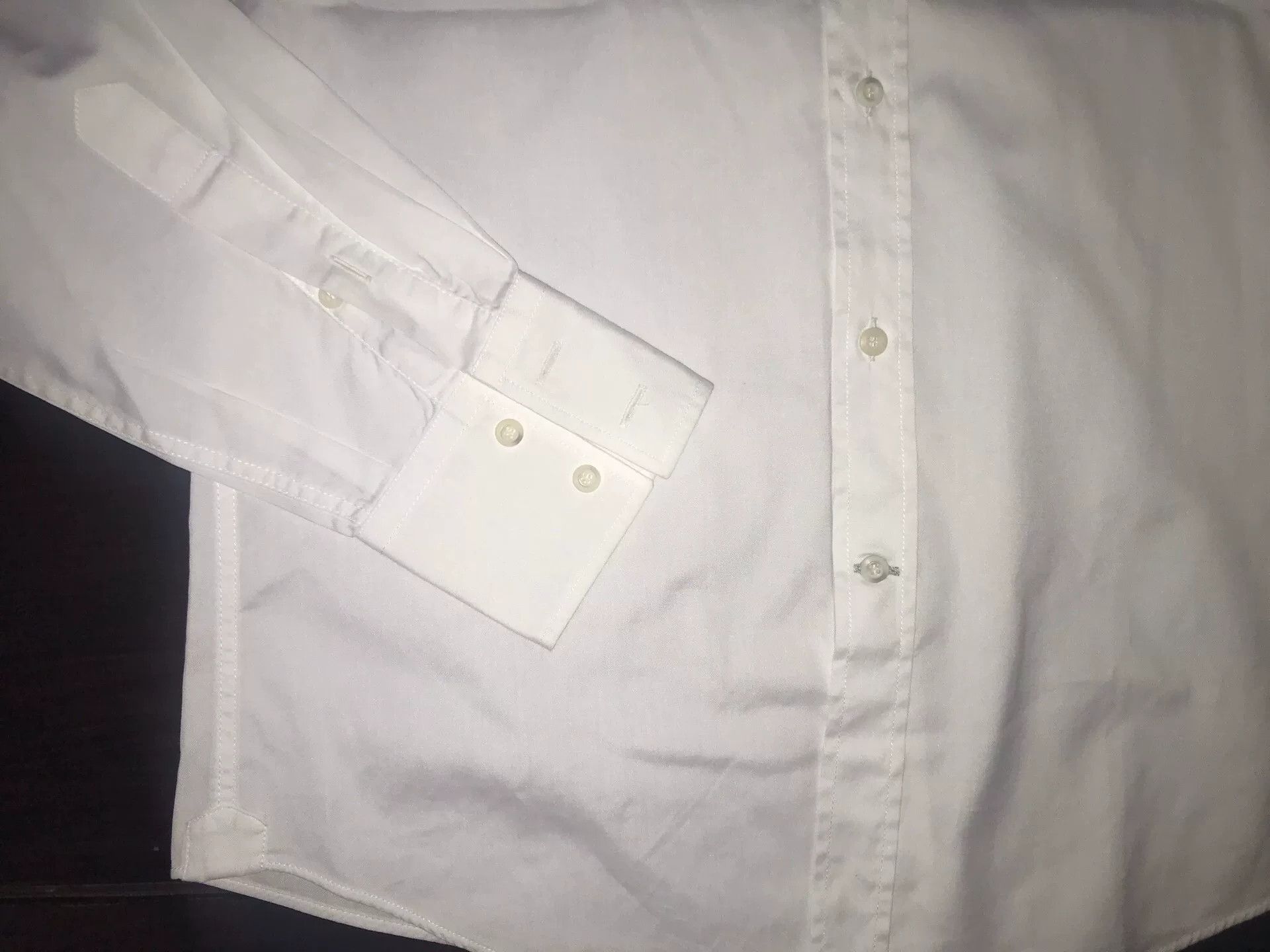 Brunello Cucinelli elegant white shirt with waterfall sleeves Size S / US 4 / IT 40 - 6 Thumbnail
