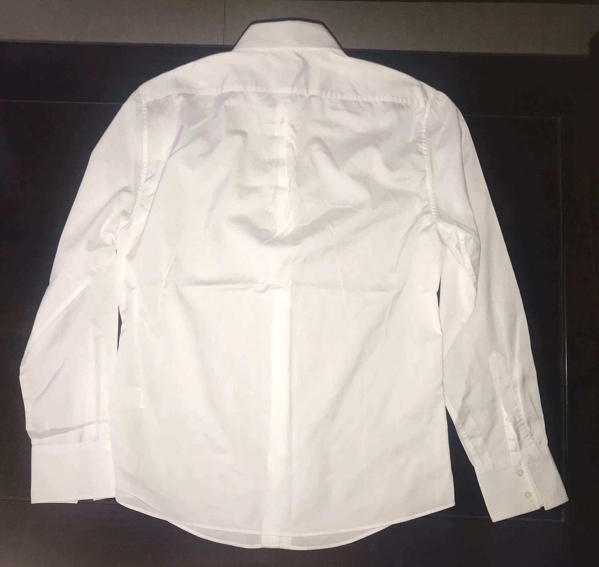 Brunello Cucinelli elegant white shirt with waterfall sleeves Size S / US 4 / IT 40 - 3 Thumbnail