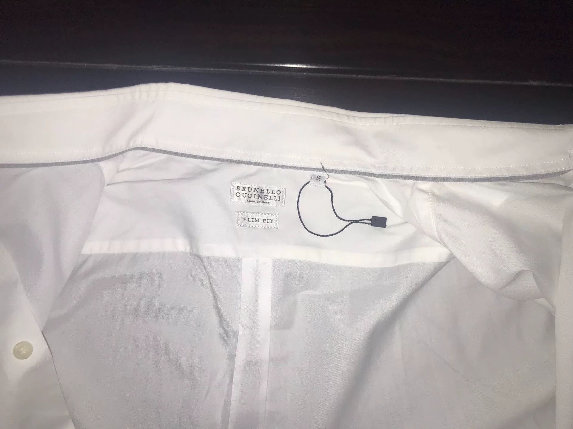 Brunello Cucinelli elegant white shirt with waterfall sleeves Size S / US 4 / IT 40 - 5 Thumbnail