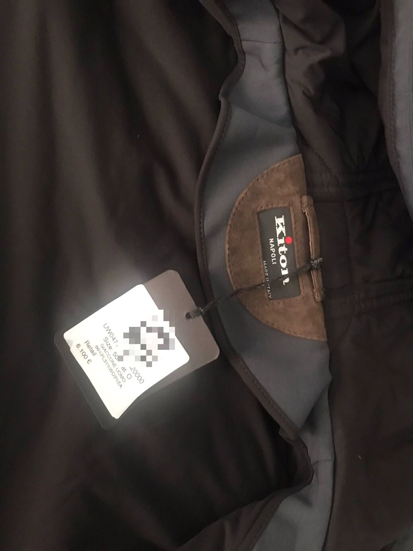 Kiton Kiton Wool Mid-Length Windproof Coat Size US L / EU 52-54 / 3 - 5 Thumbnail